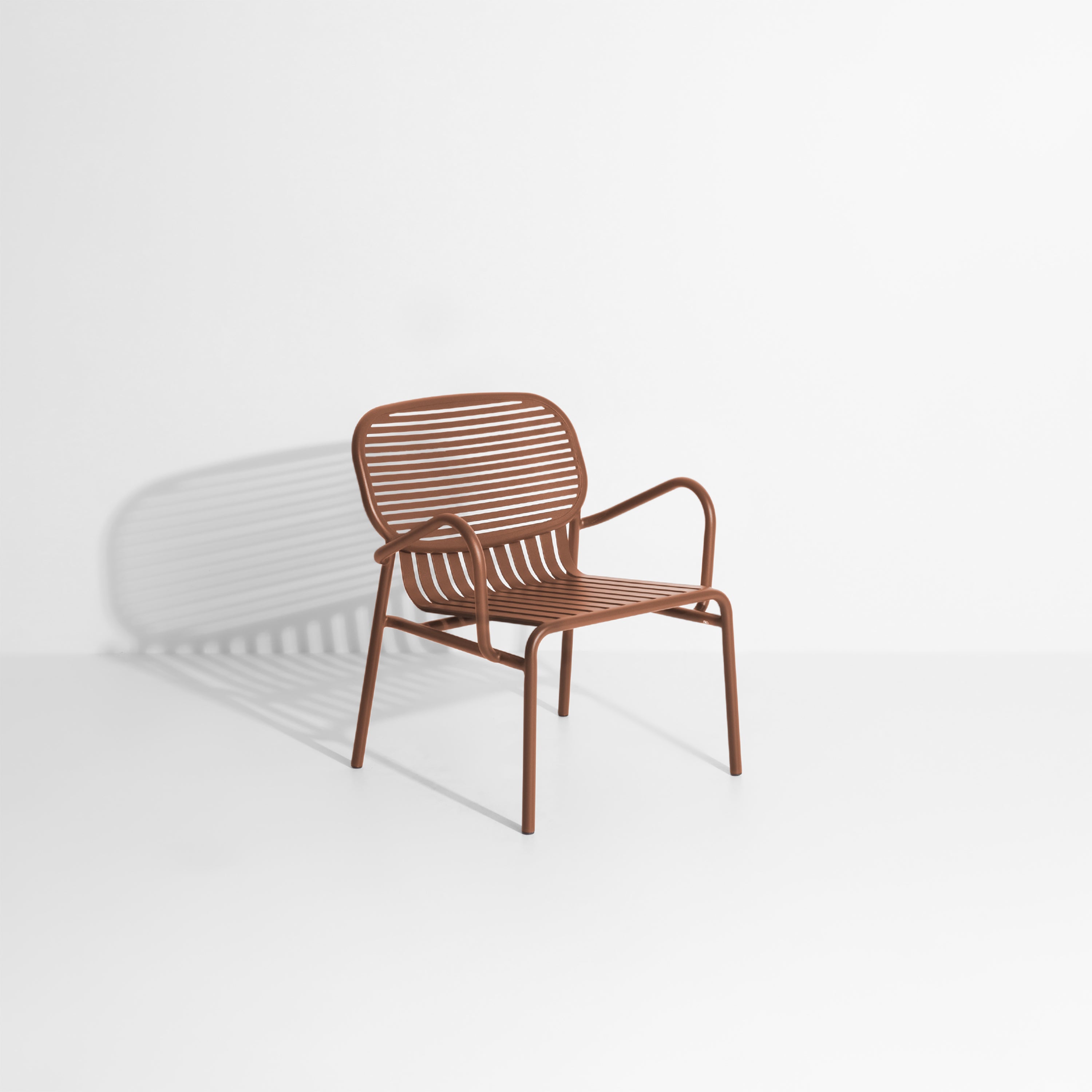 WEEK-END terracotta garden armchair
