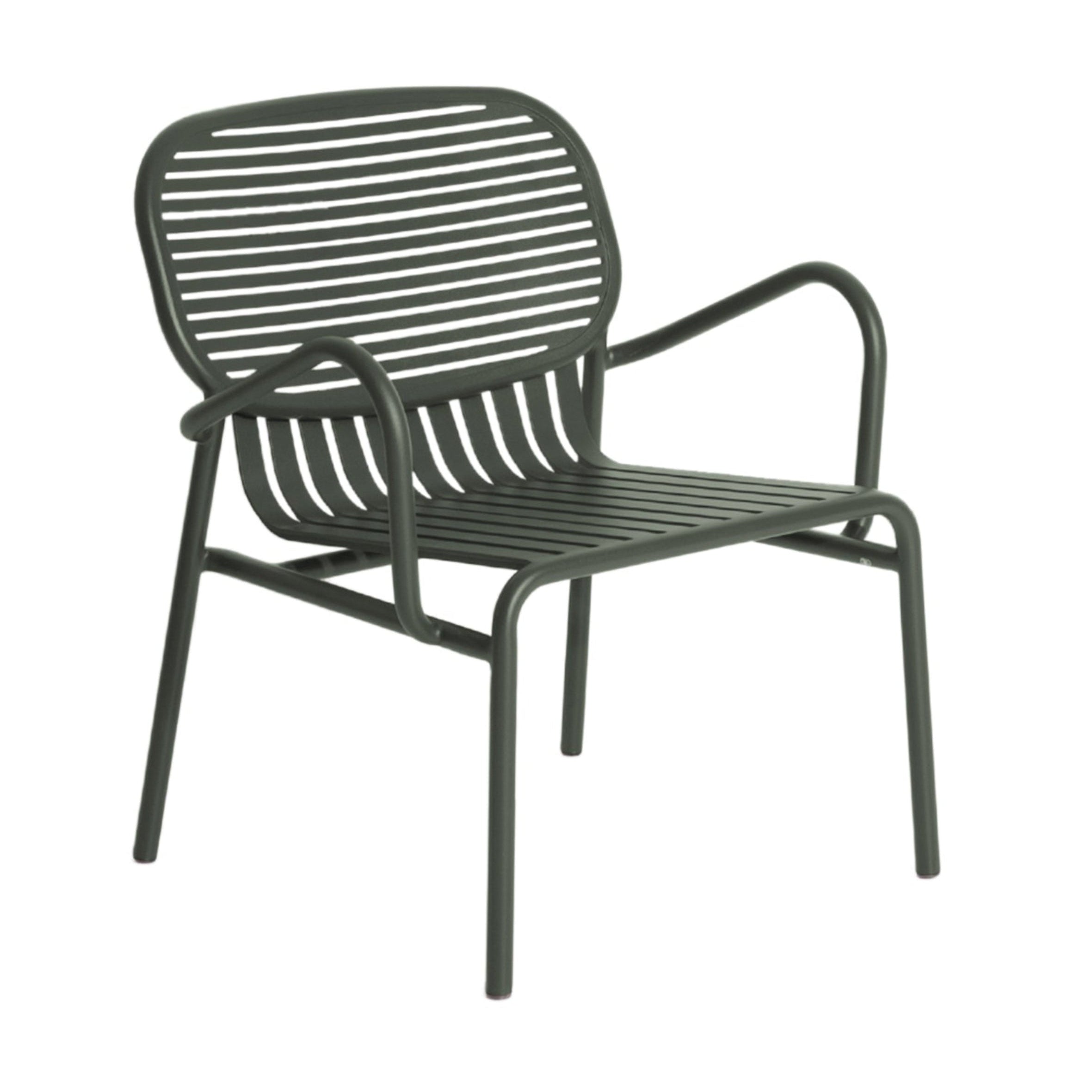 WEEK-END Dark Green Garden Armchair