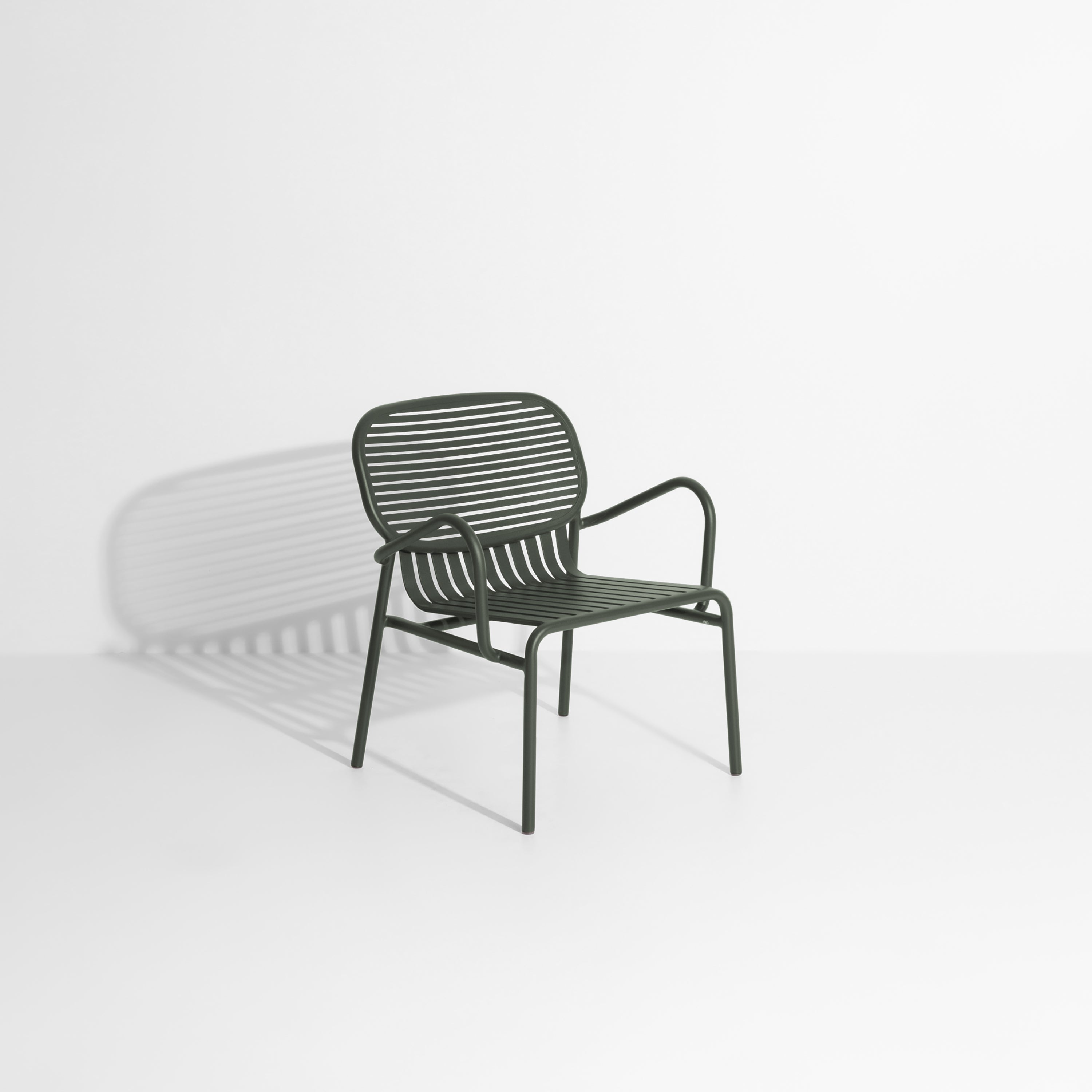WEEK-END Dark Green Garden Armchair