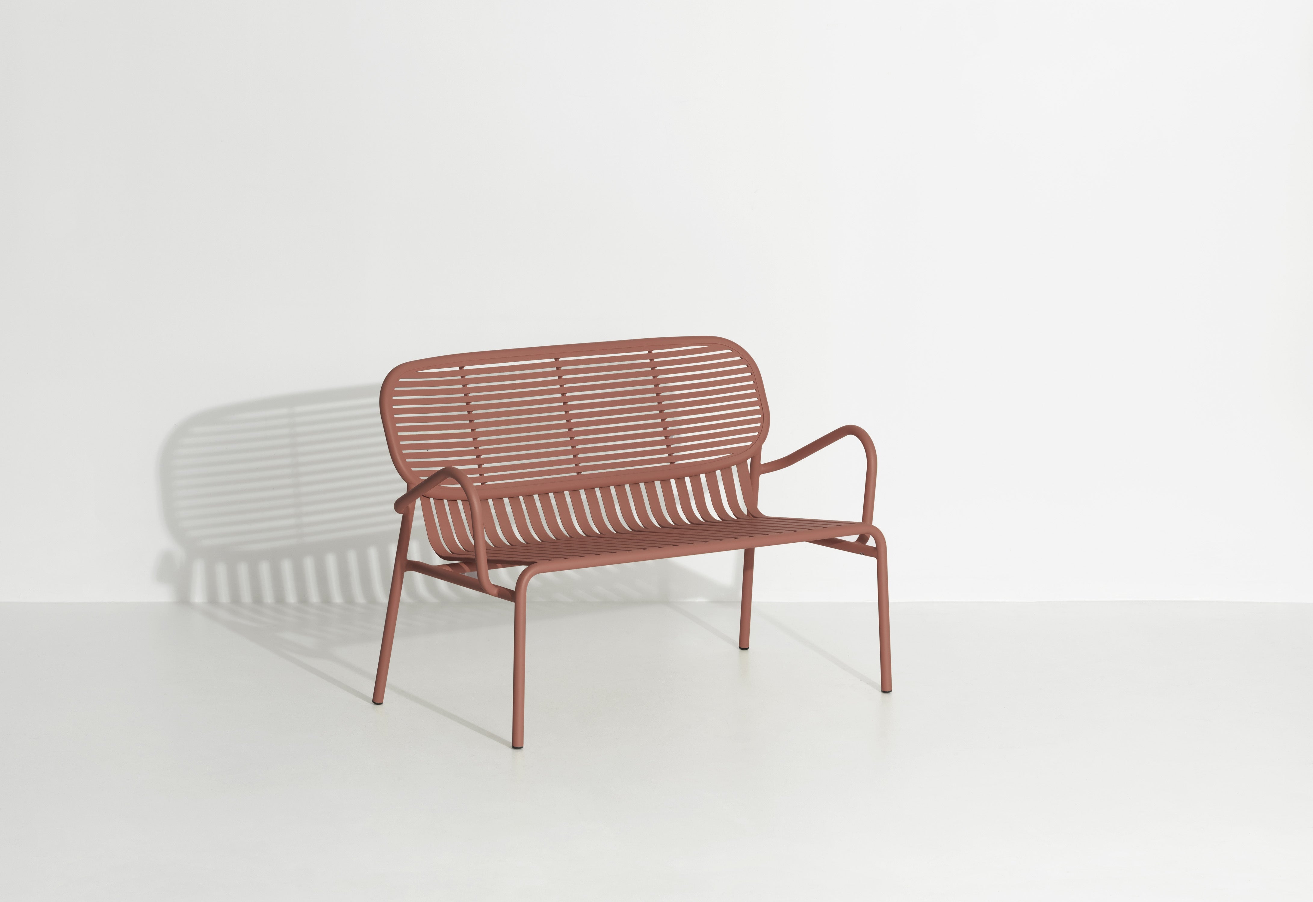 Sofa ogrodowa 2-osobowa WEEK-END terracotta