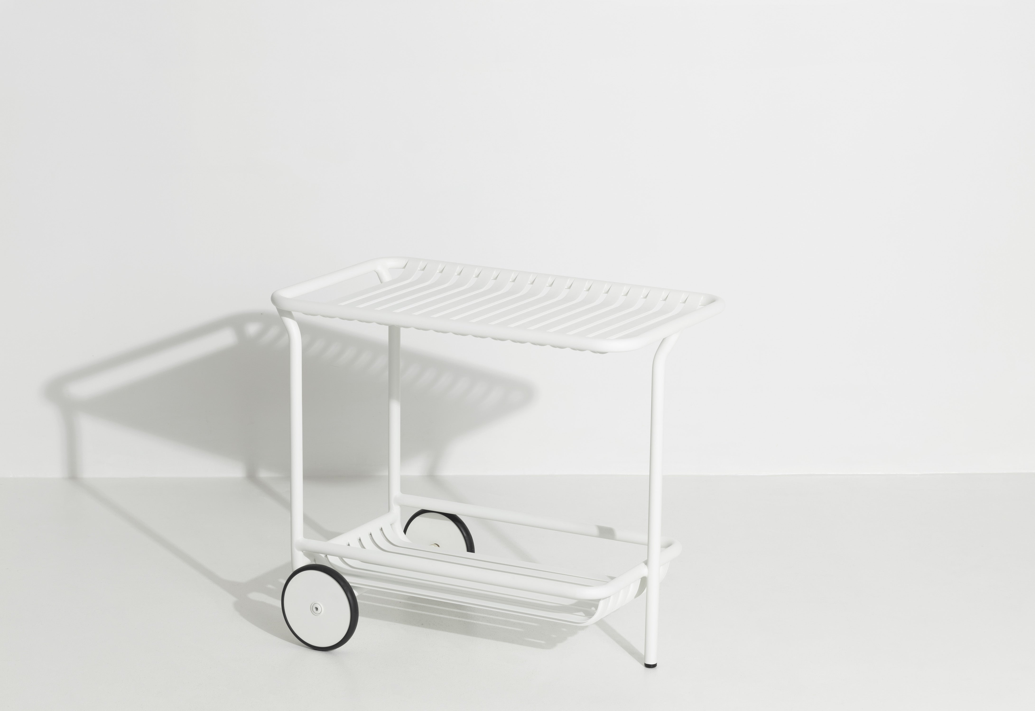 Garden bar cart WEEK-END white