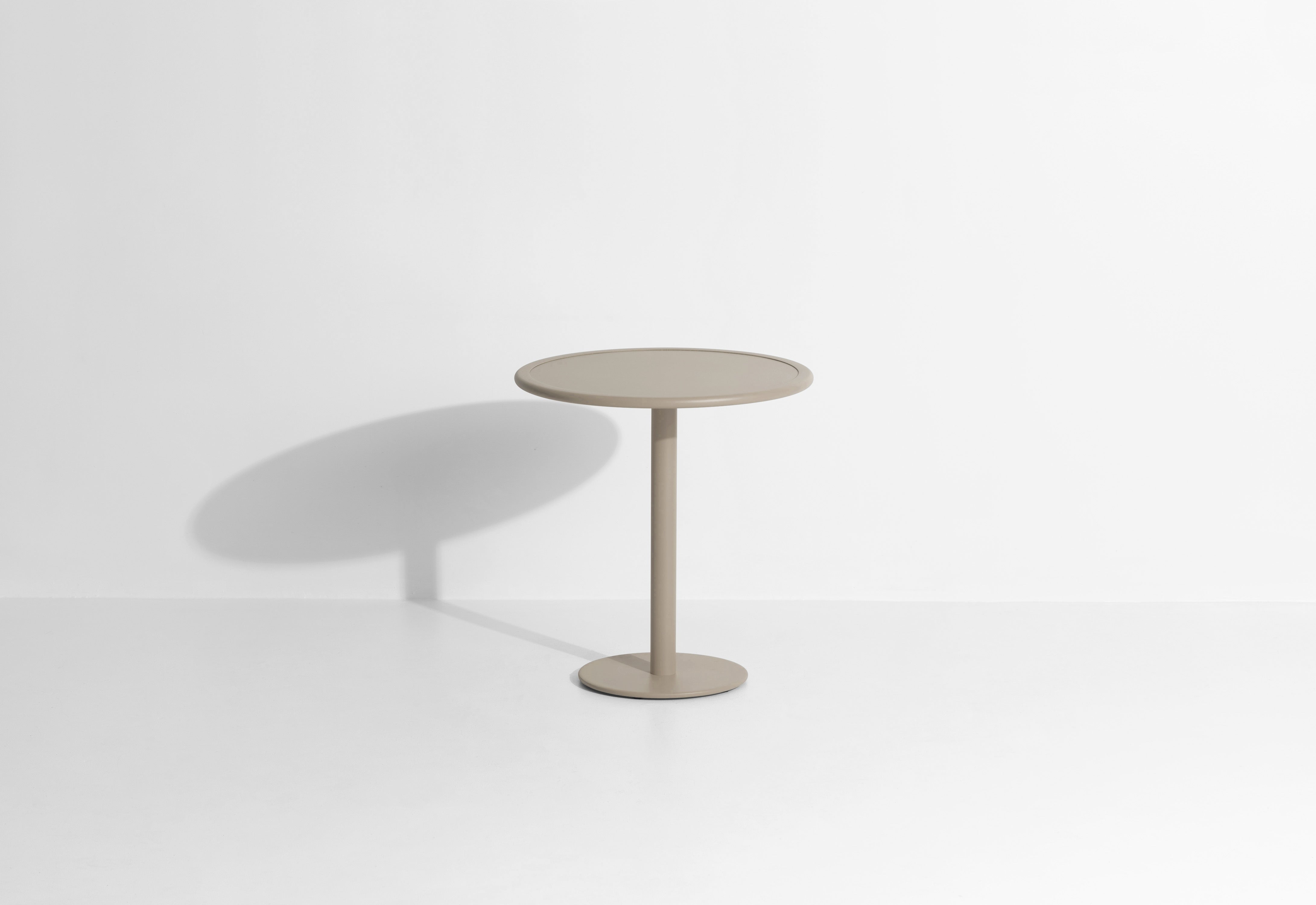 WEEK-END Round Garden Table in Beige