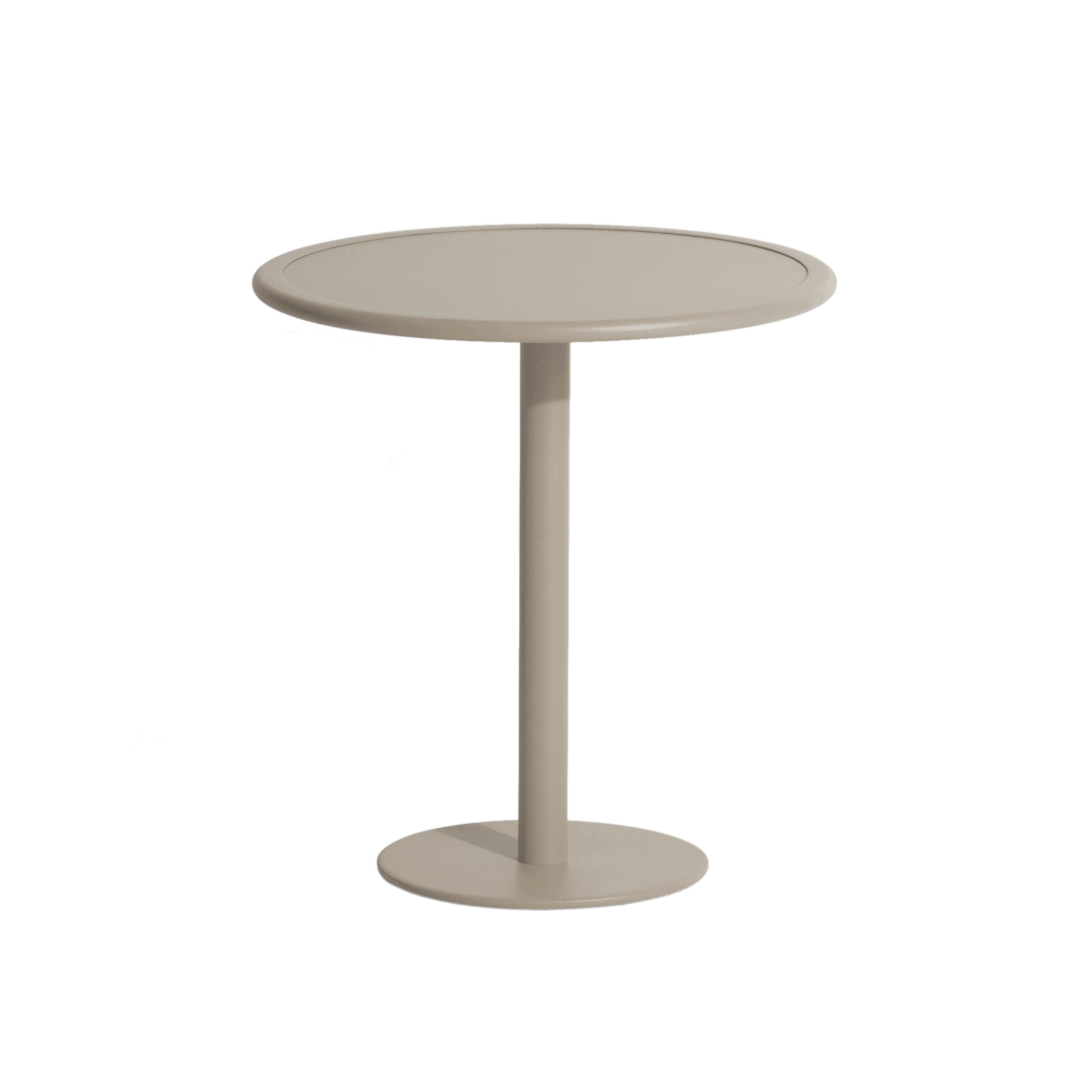 WEEK-END Round Garden Table in Beige