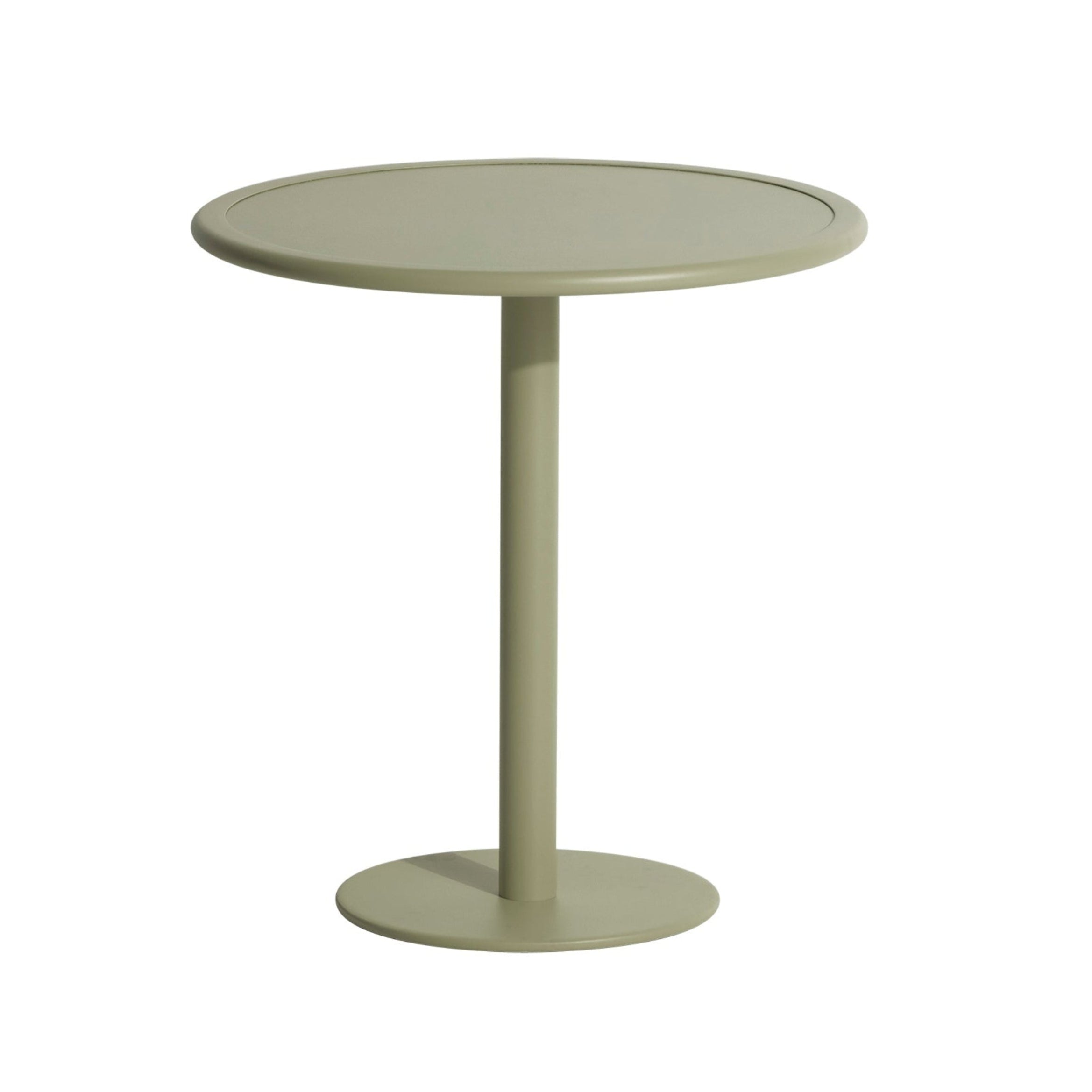WEEK-END Olive Round Garden Table