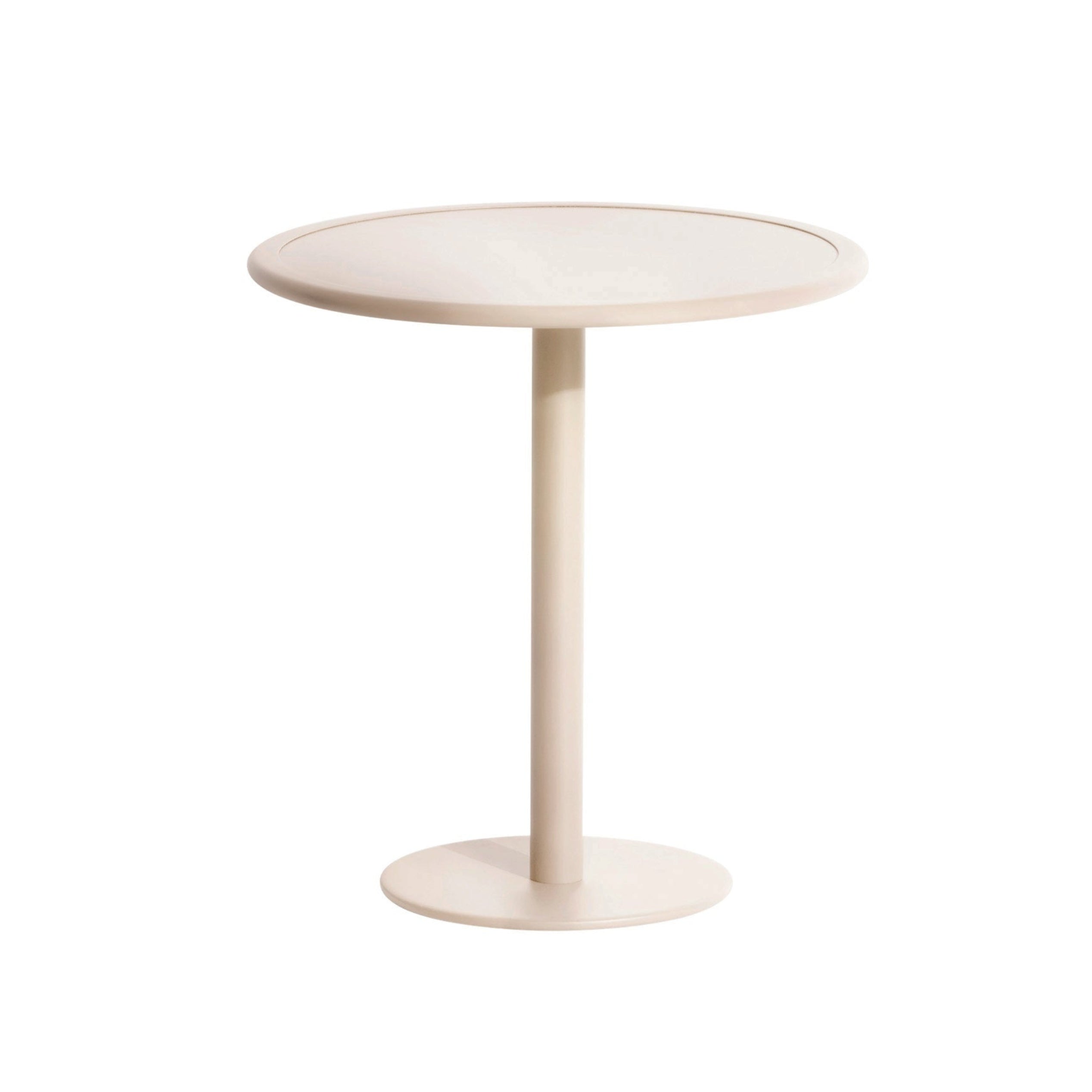 WEEK-END Round Garden Table in Ivory