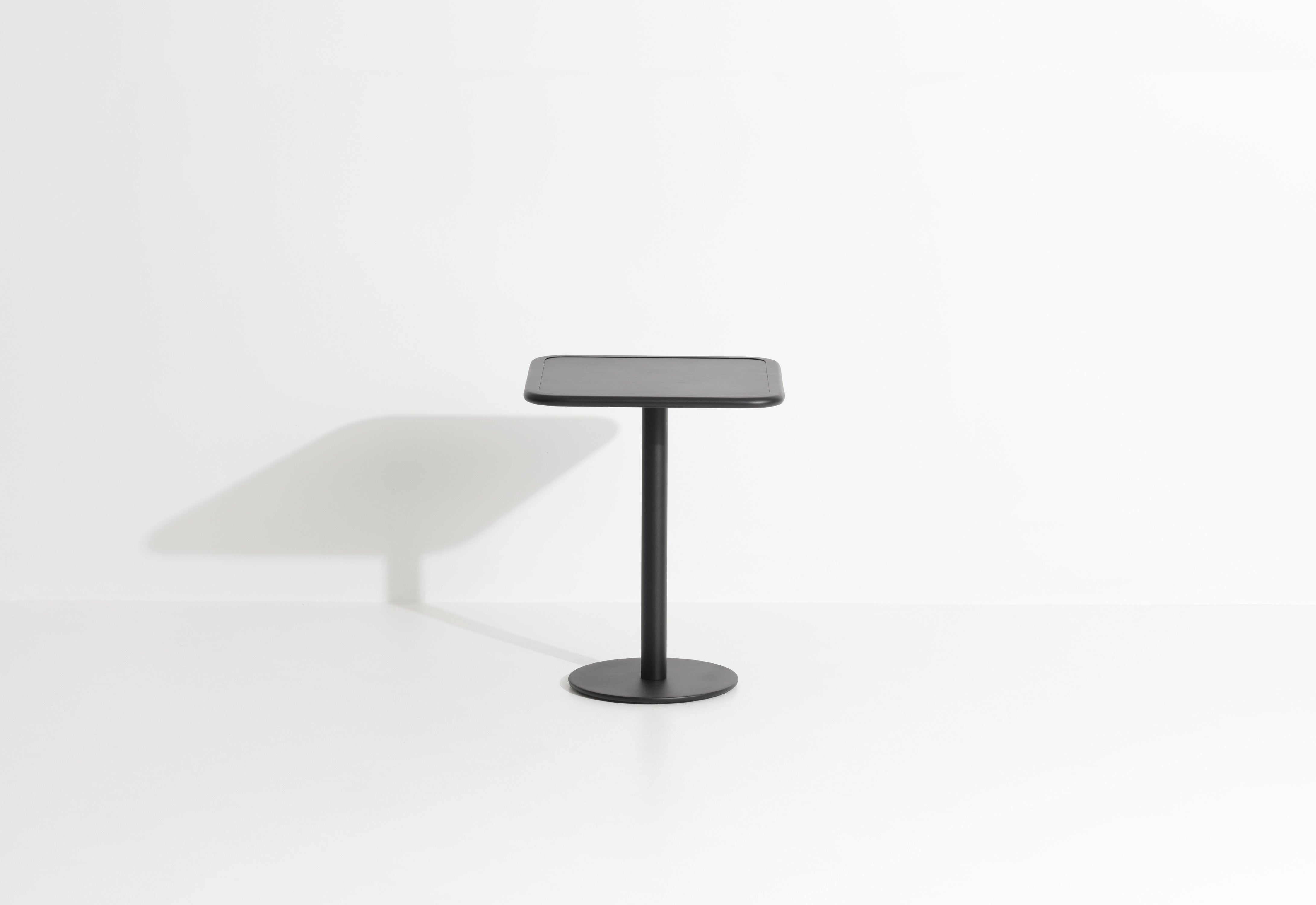 WEEK-END Black Square Garden Table
