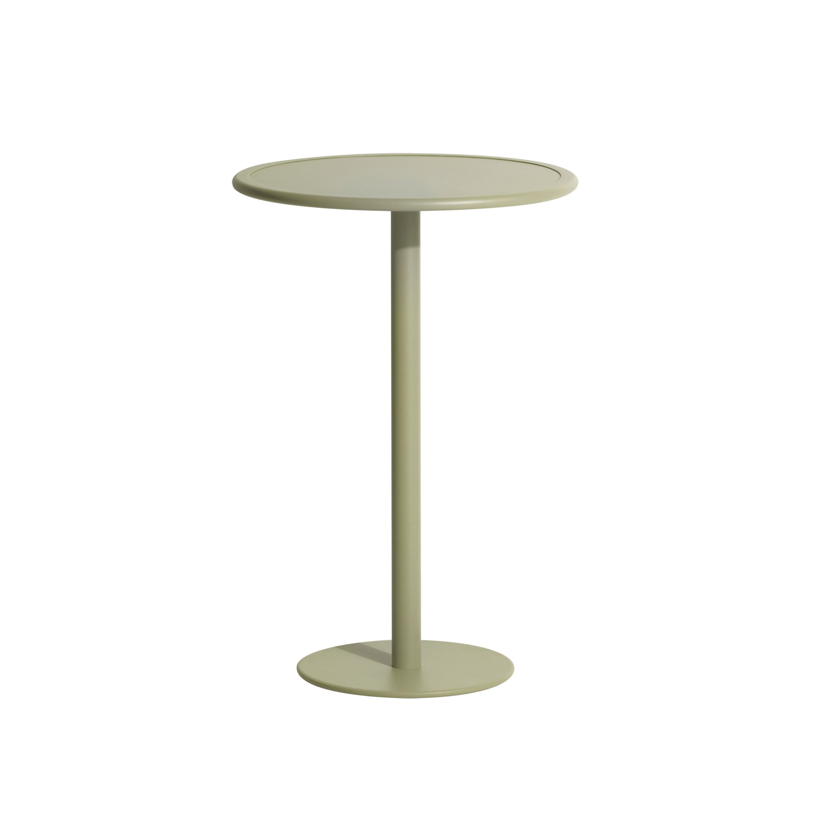WEEK-END Olive Round Garden Table