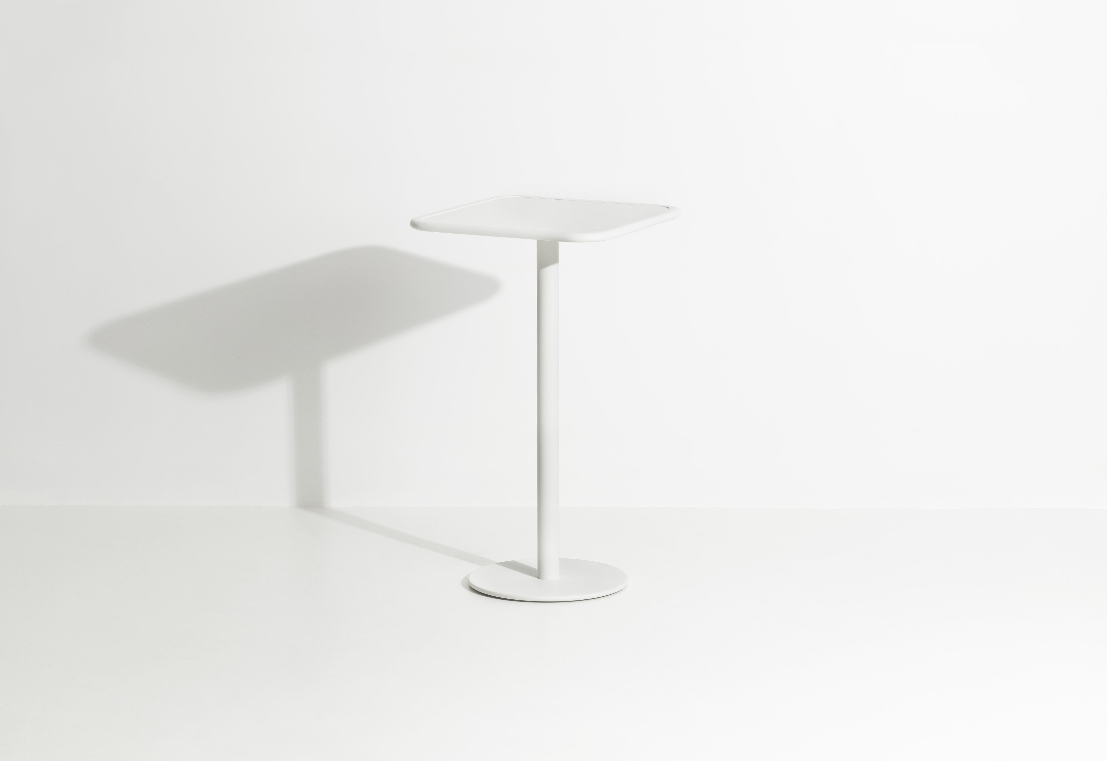 WEEK-END White Square Garden Table