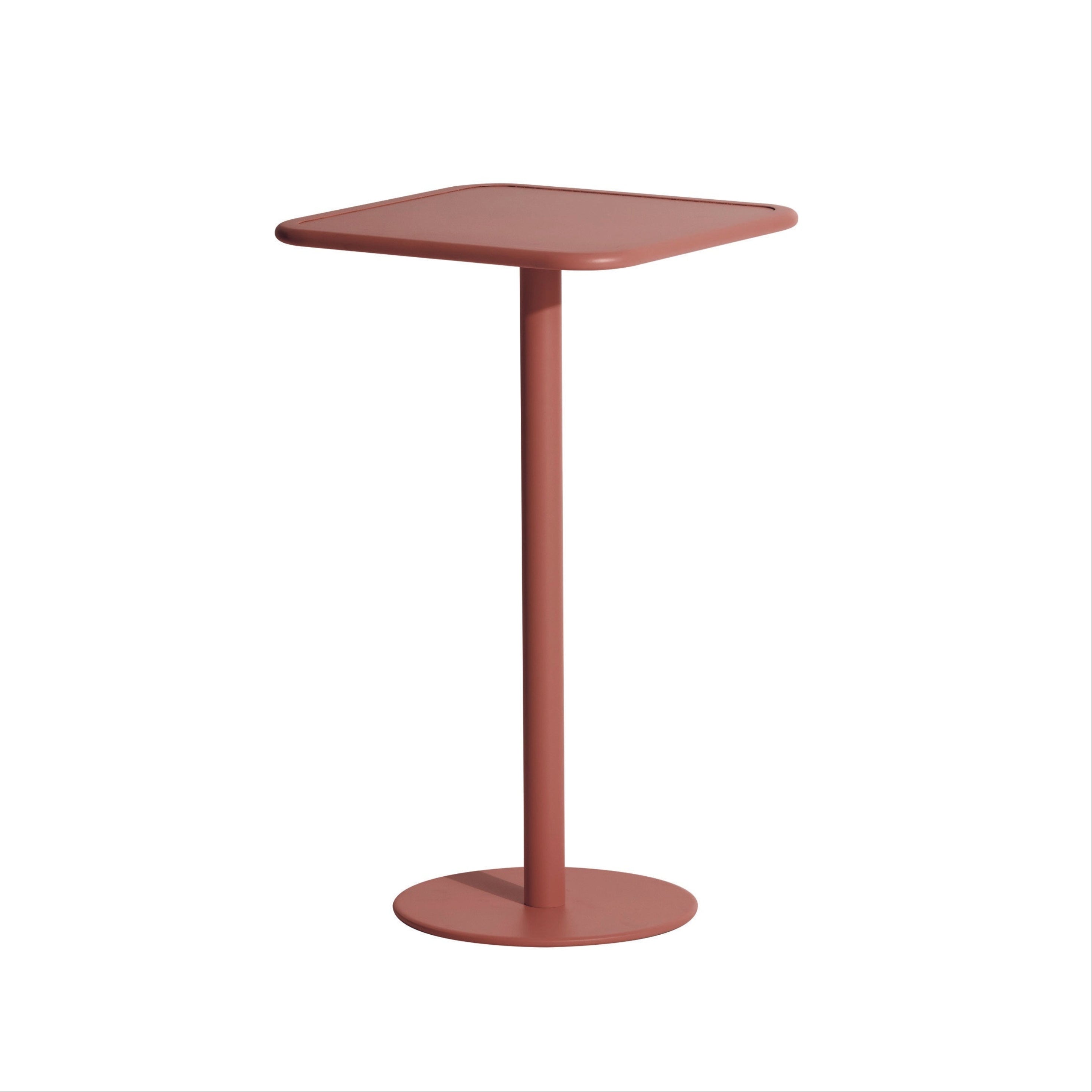 WEEK-END Square Garden Table in Terracotta