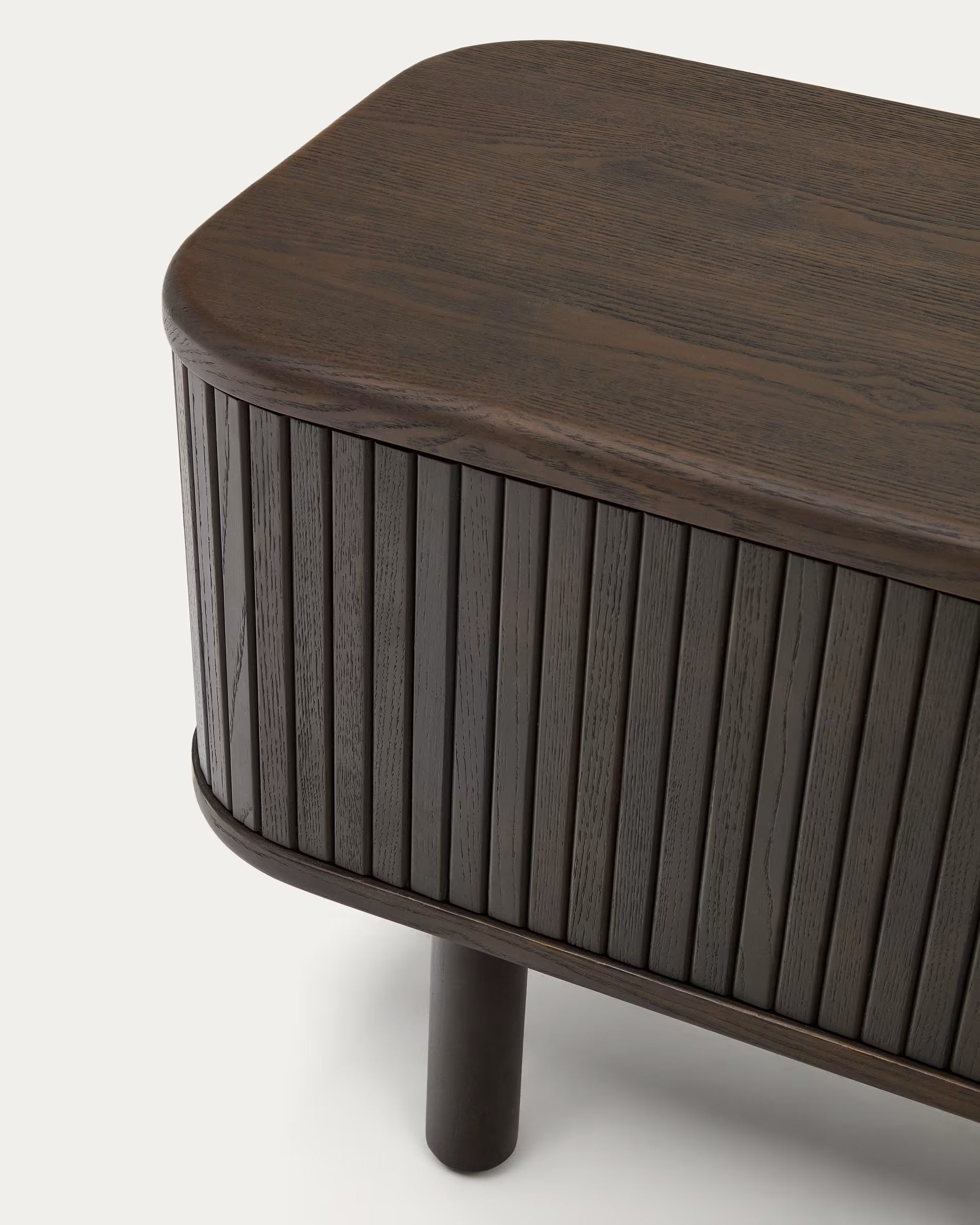 RTV-Sideboard MAILEN dunkle Esche-Furnier