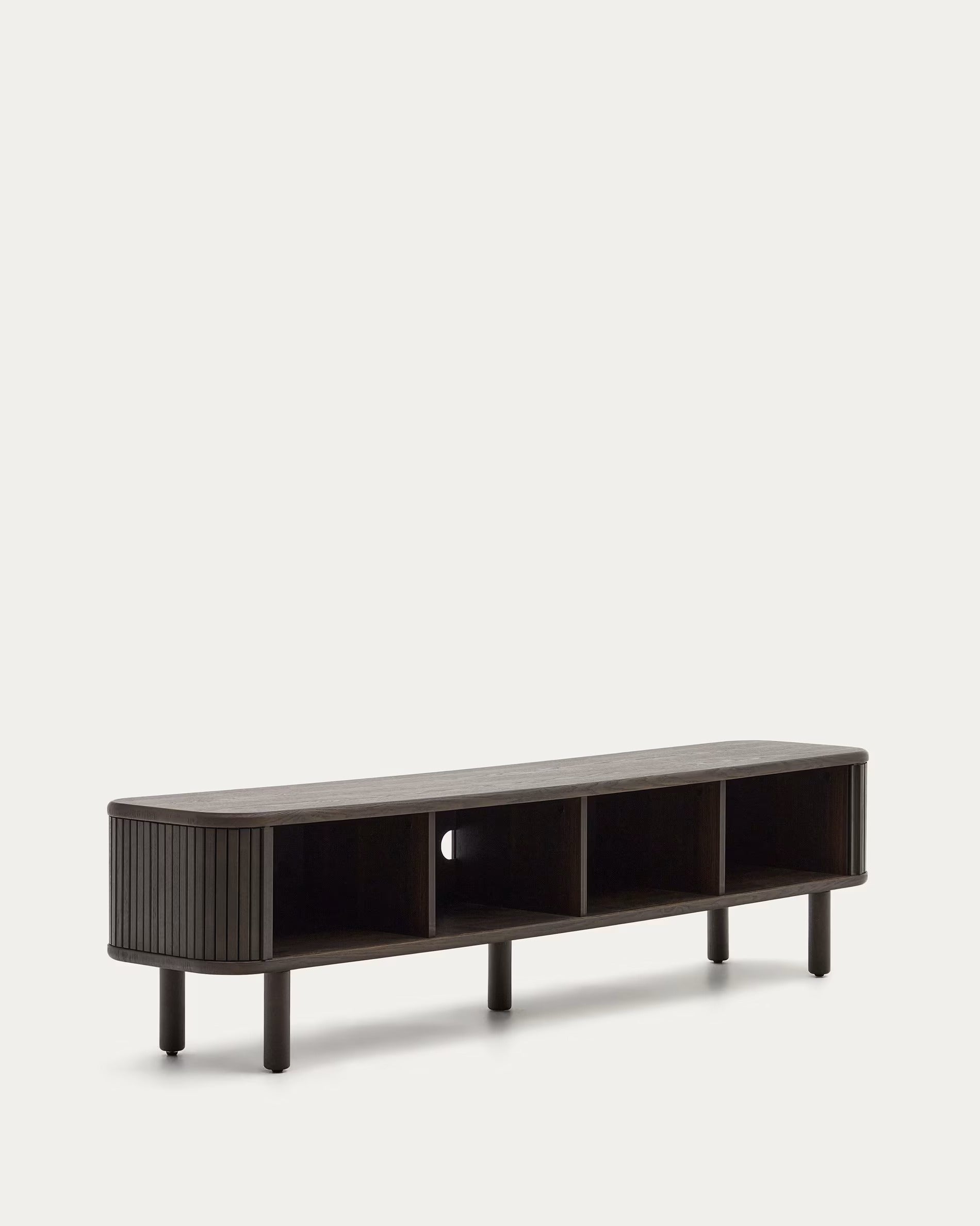 RTV-Sideboard MAILEN dunkle Esche-Furnier