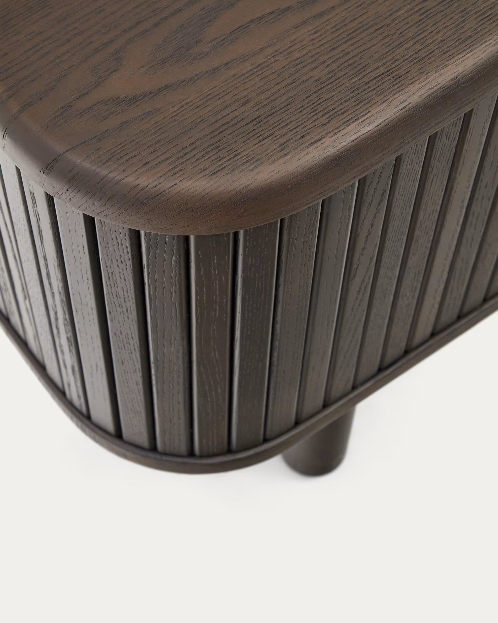 RTV-Sideboard MAILEN dunkle Esche-Furnier