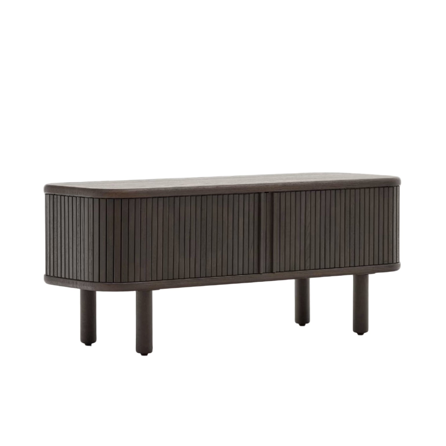 RTV-Sideboard MAILEN dunkle Esche-Furnier