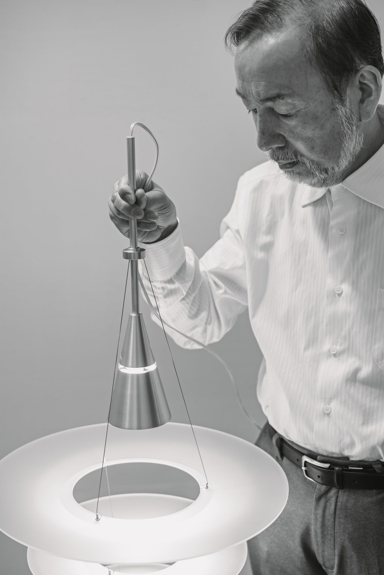 Pendelleuchte ENIGMA Aluminium