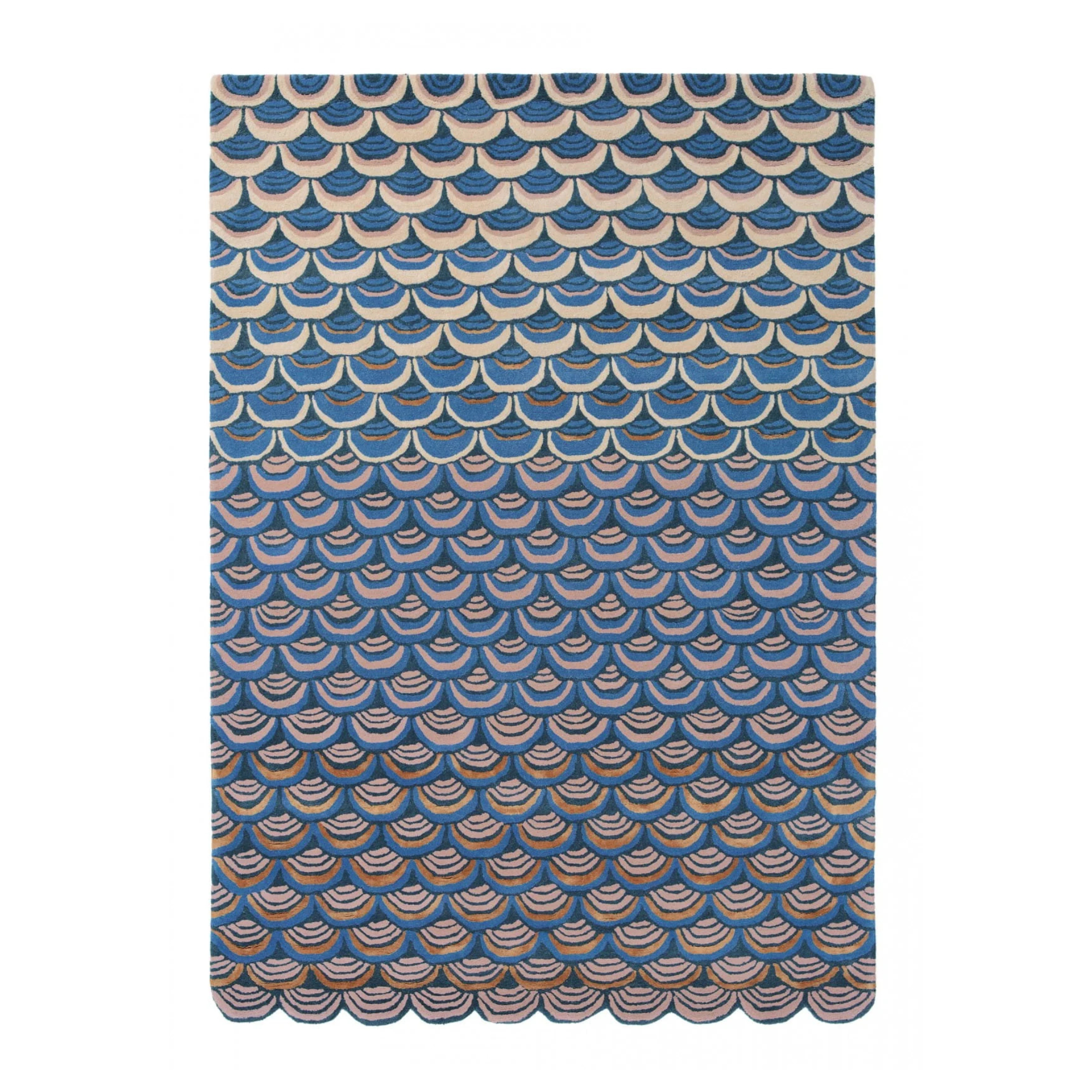 Maskerade Blue Teppich
