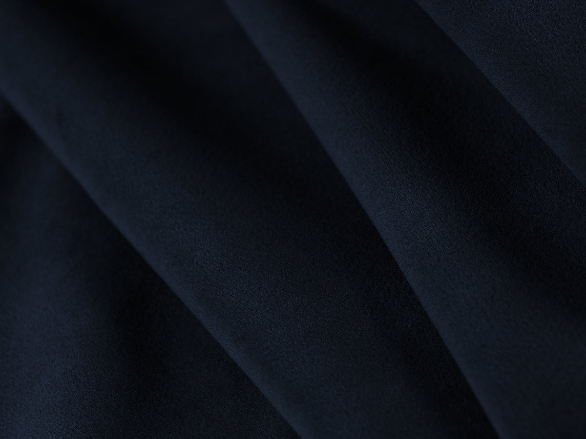 Right -sided velvet sofa open vanda navy blue