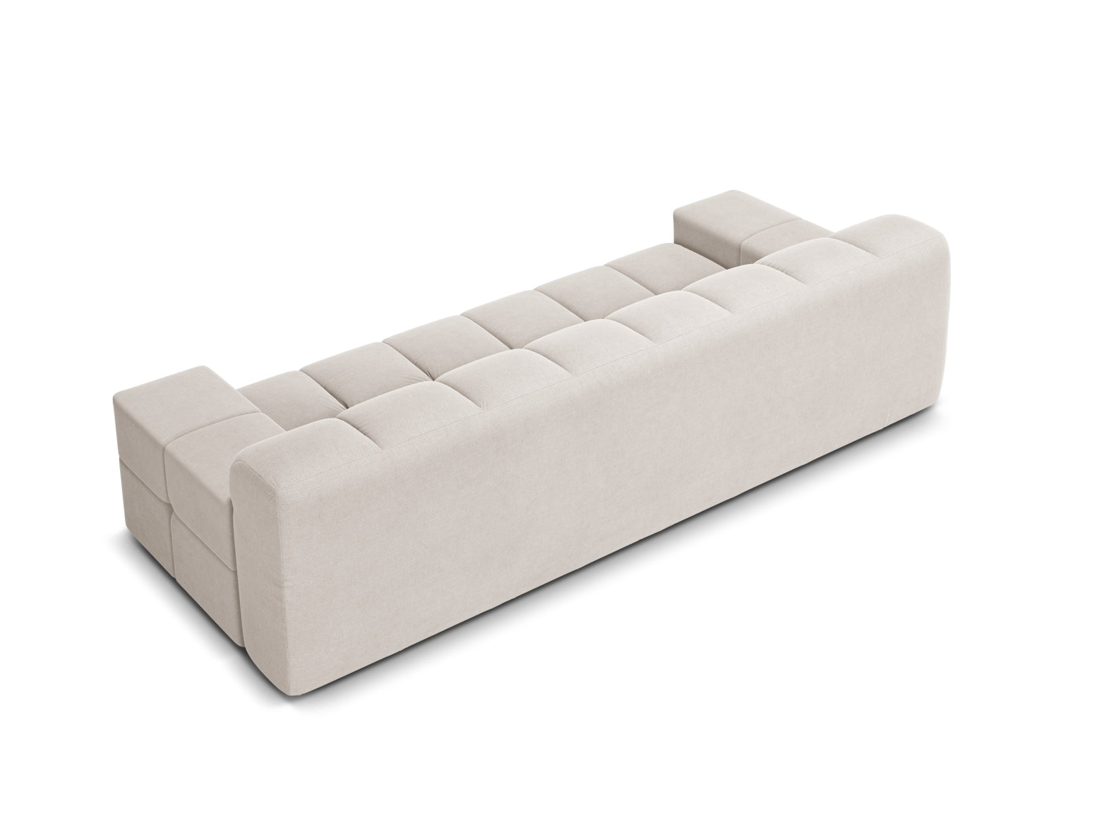 3-seater Sofa AGAVE light beige chenille