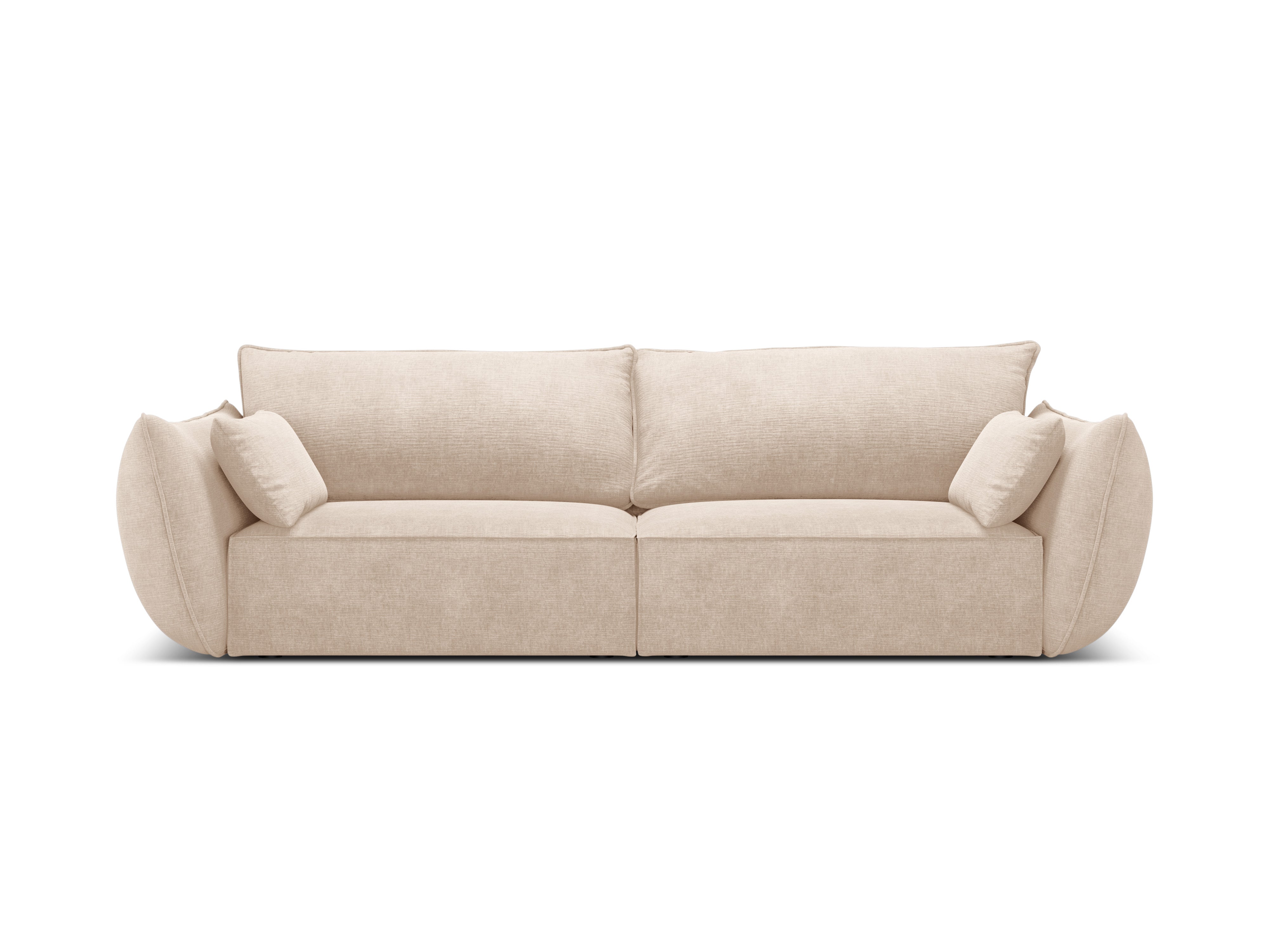 Sofa in the sofa fabric of 3rd beige Vanda