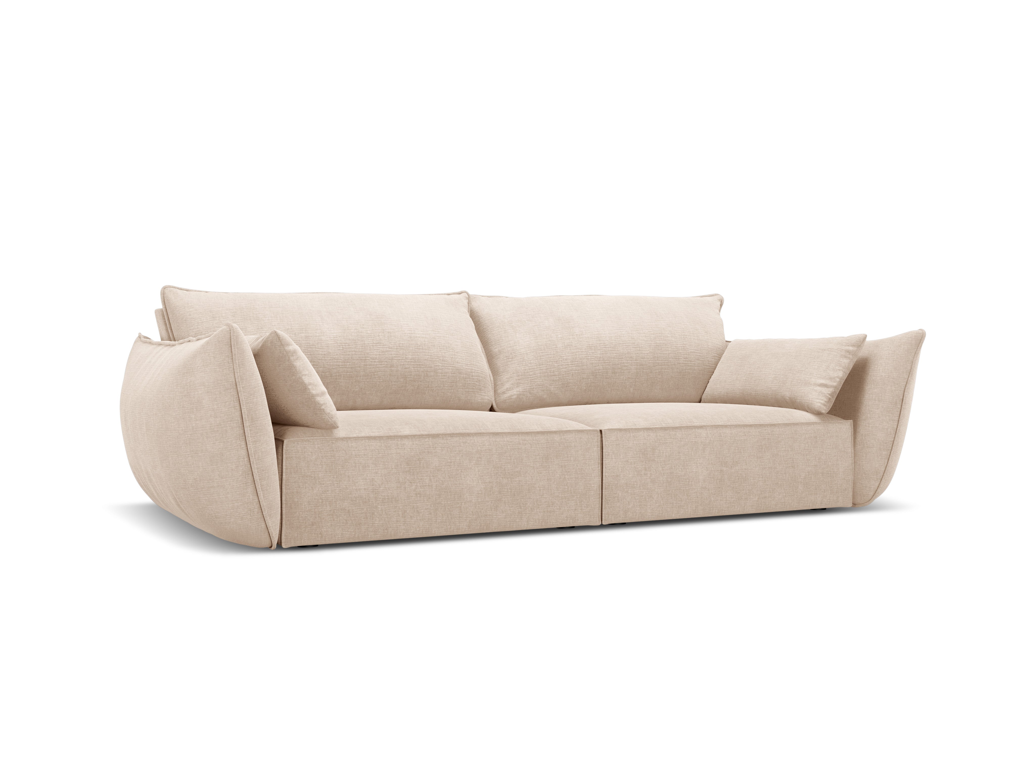 Sofa in the sofa fabric of 3rd beige Vanda