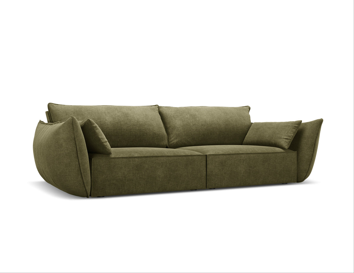 Sofa in the sofa fabric of 3rd Vanda Zielony