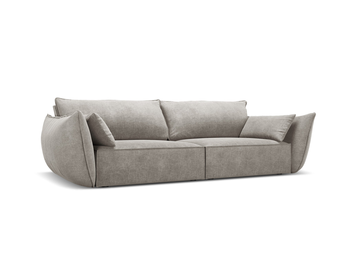 Sofa in the szenil fabric of 3rd Vanda Jasnoszary
