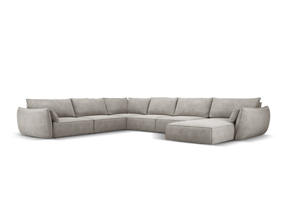 A panoramic corner in the SKINIL Fabric left -hand Vanda Jasnoszary