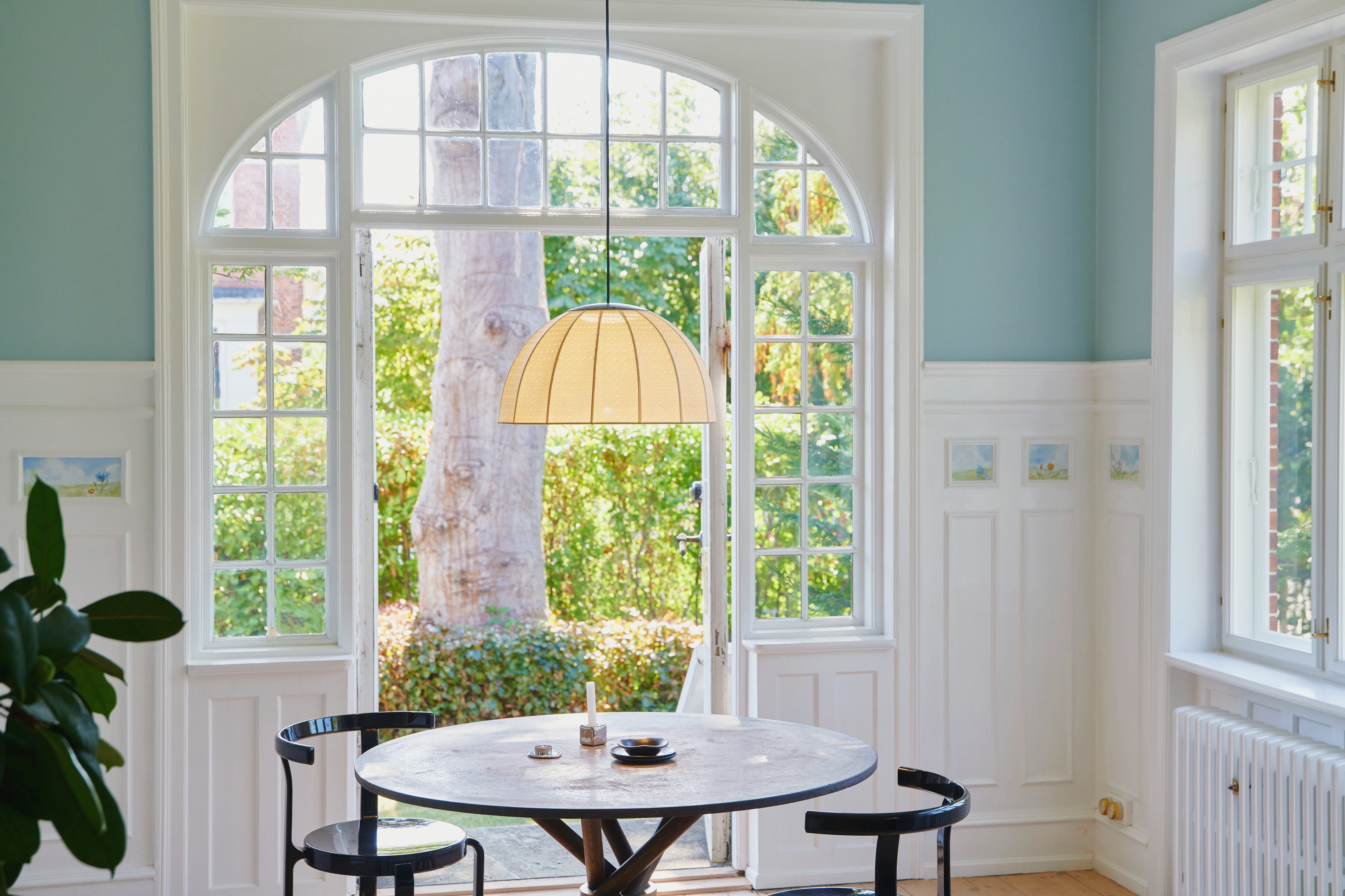 Pendelleuchte MOLLIS gebrochenes Weiß