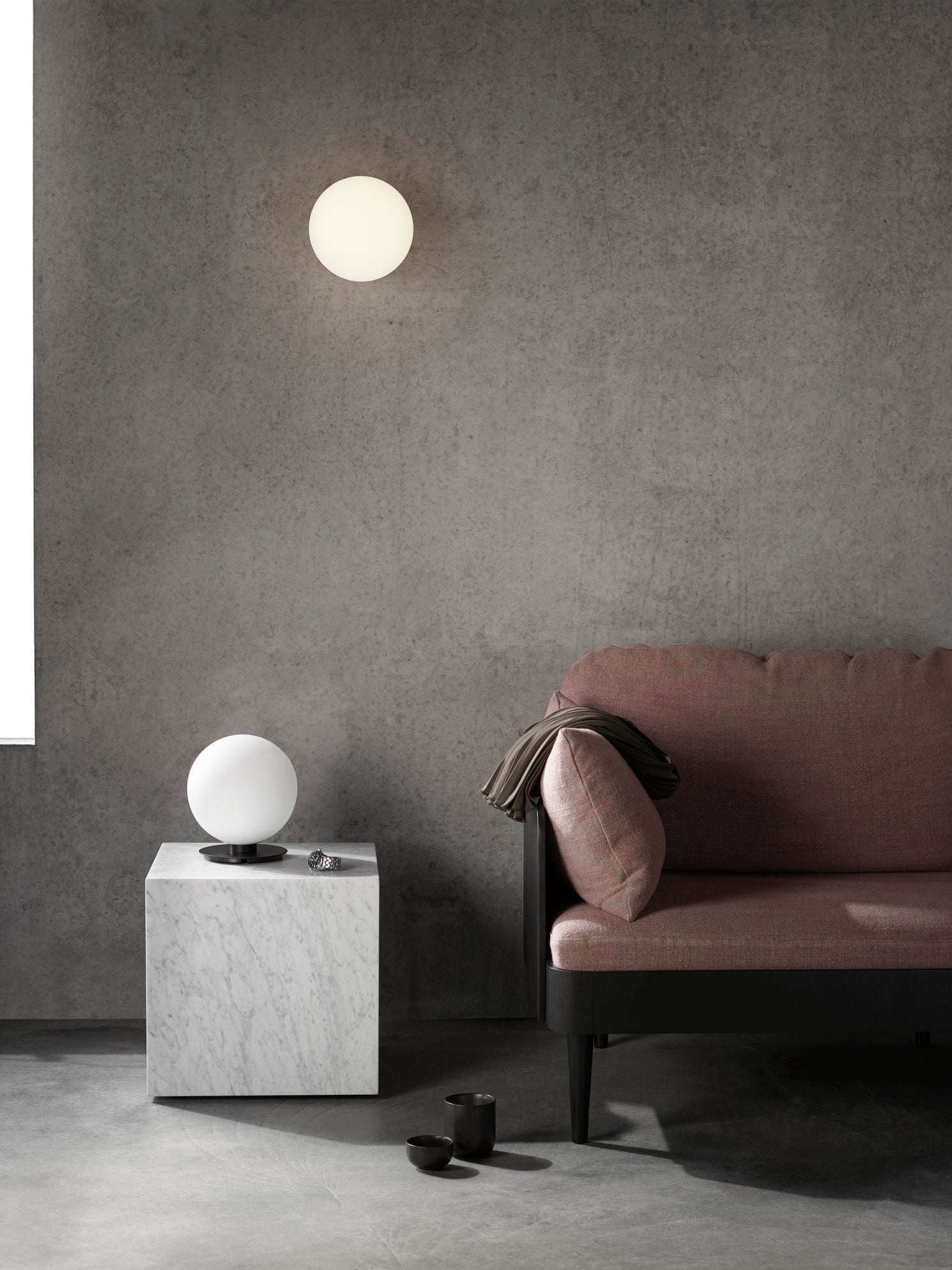 Wandleuchte TR BULB schwarz