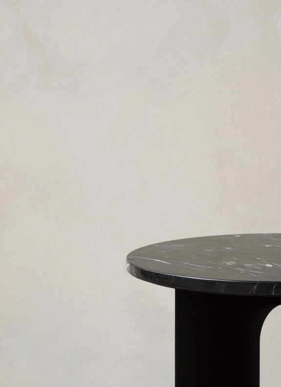 ANDROGYNE Beistelltisch schwarzer Marmor