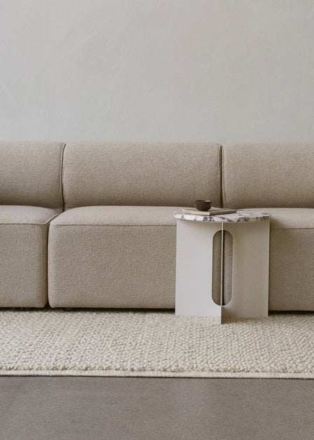 ANDROGYNE cream side table
