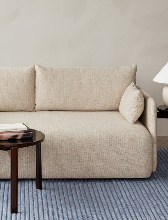 3-seater OFFSET mustard sofa