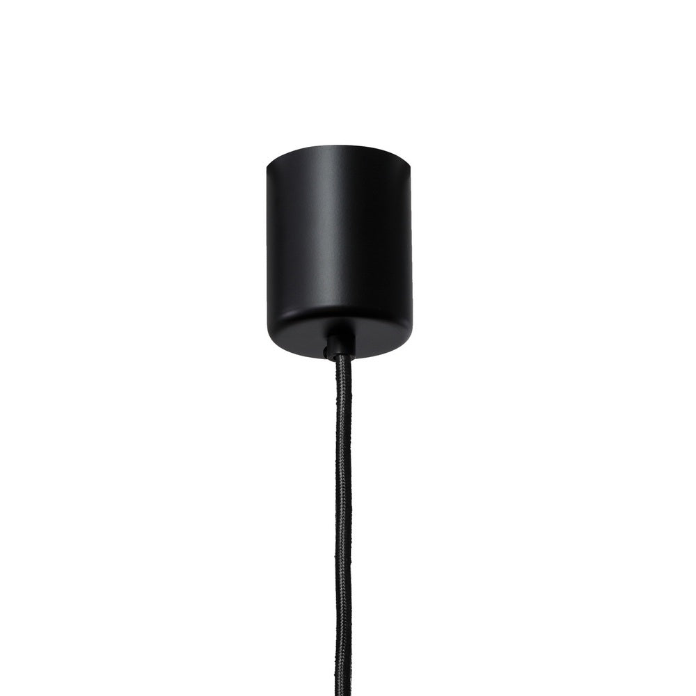 MERIDA pendant lamp in gold with black finish