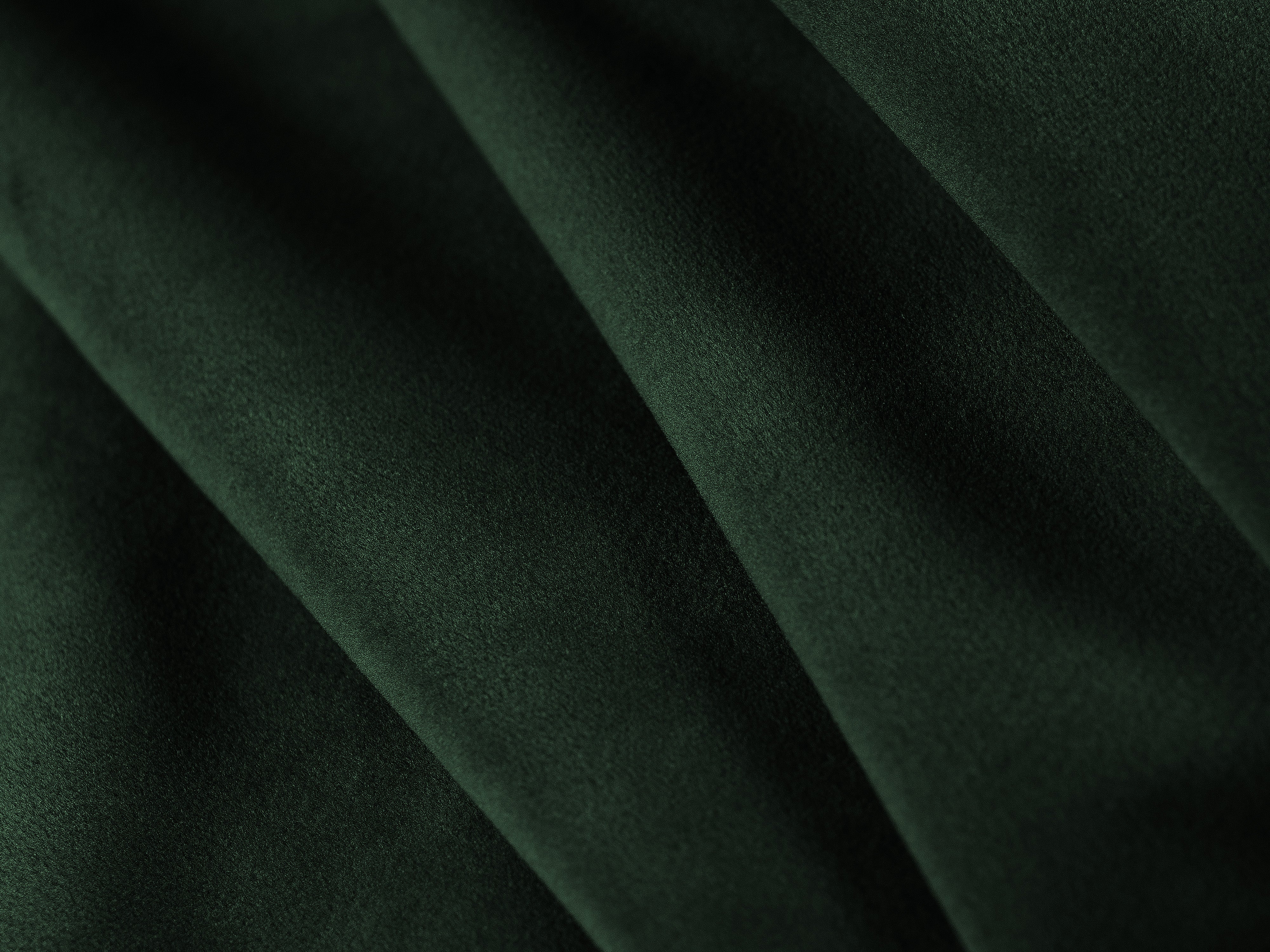 Velvet 3-Seater Sofa LUPINE Bottle Green