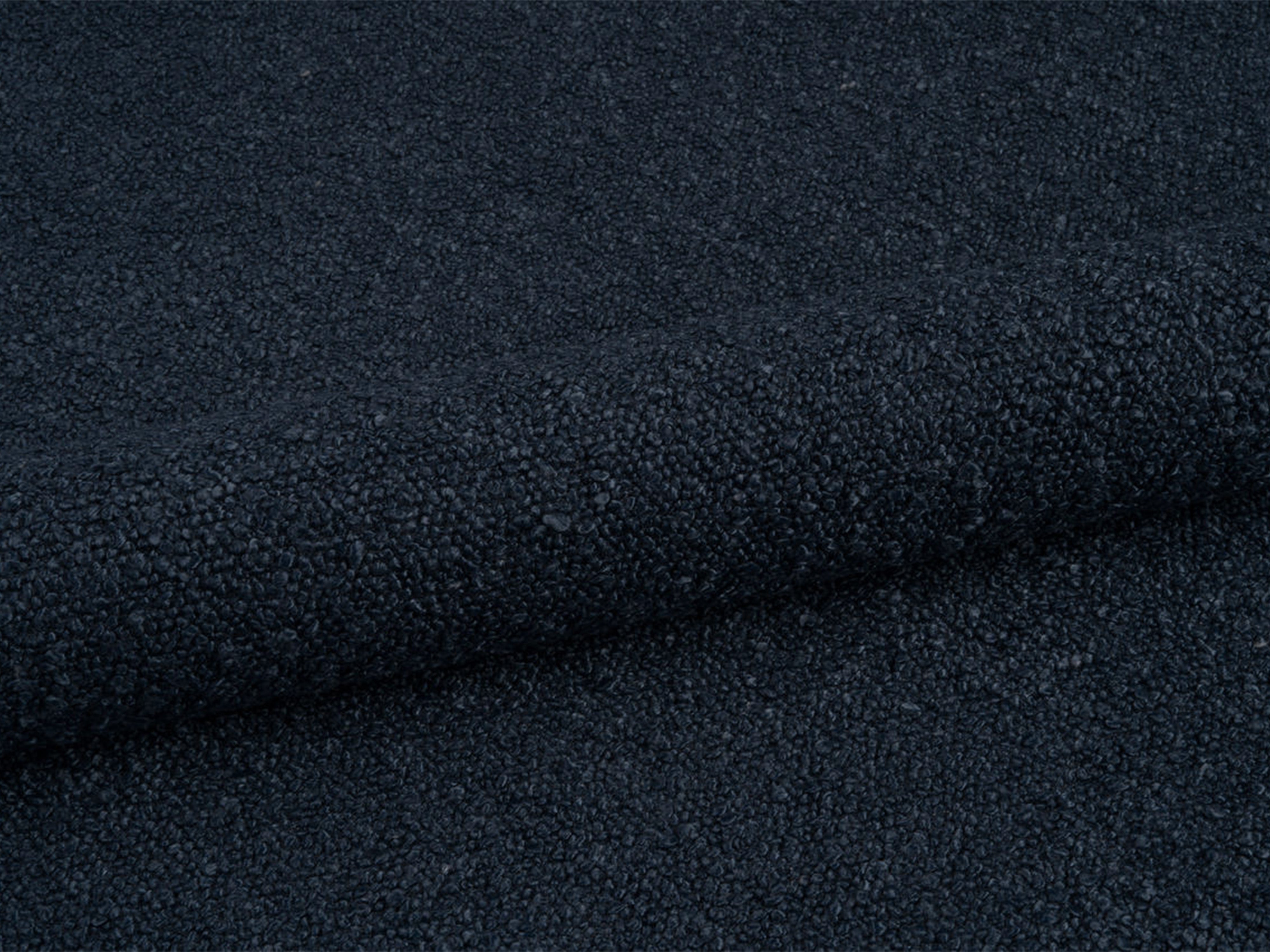 BELLIS Bed with Storage in Navy Boucle