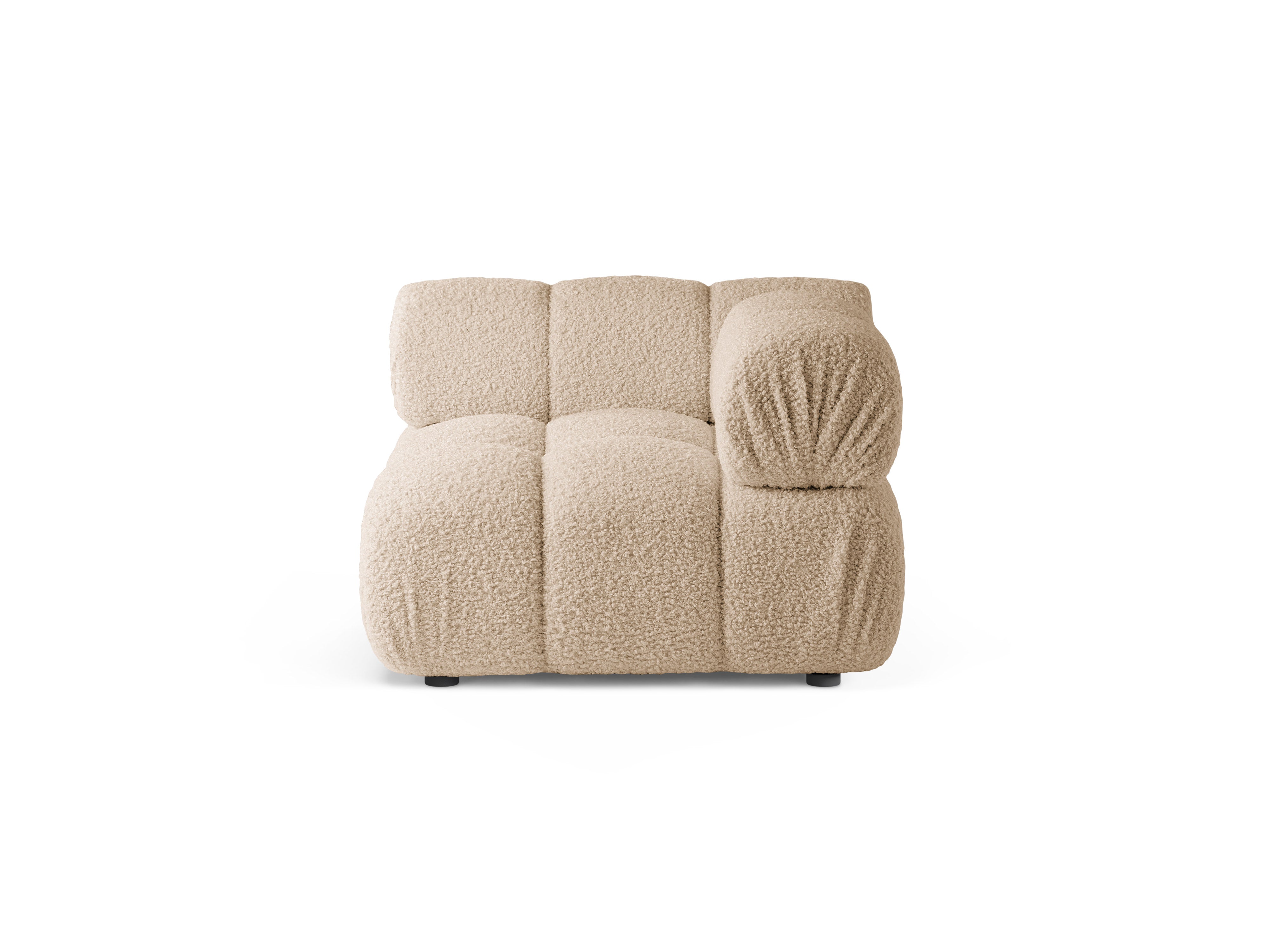 BELLIS Modular Sofa - Sand Boucle Corner Module