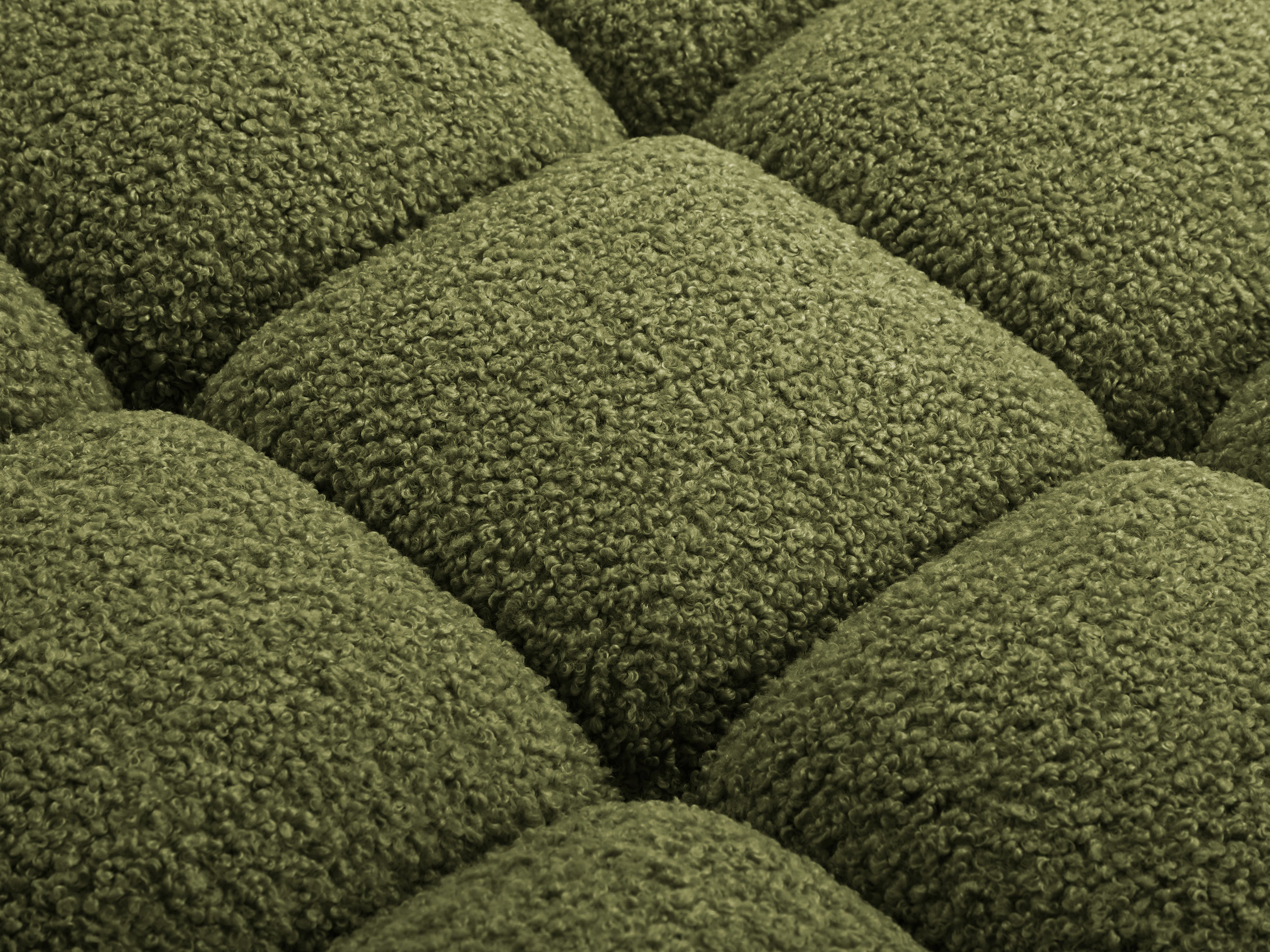 BELLIS Modular Sofa - Green Boucle Corner Module