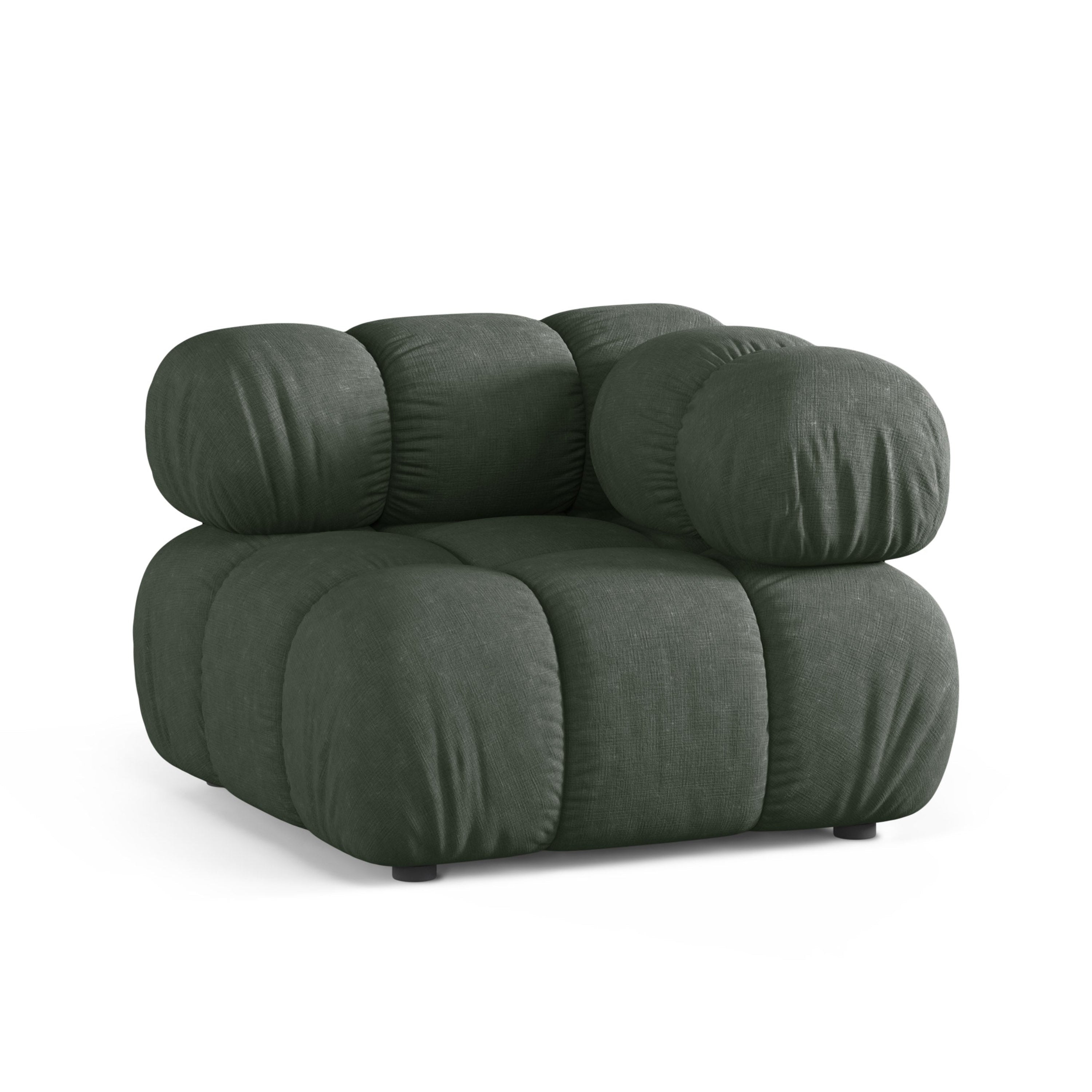 BELLIS Modular Sofa - Dark Green Corner Module