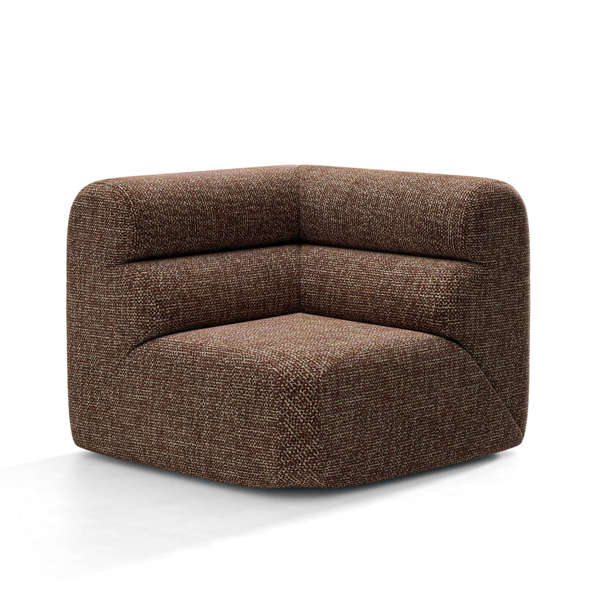 NEO Modular Sofa - Brown Melange Corner Module