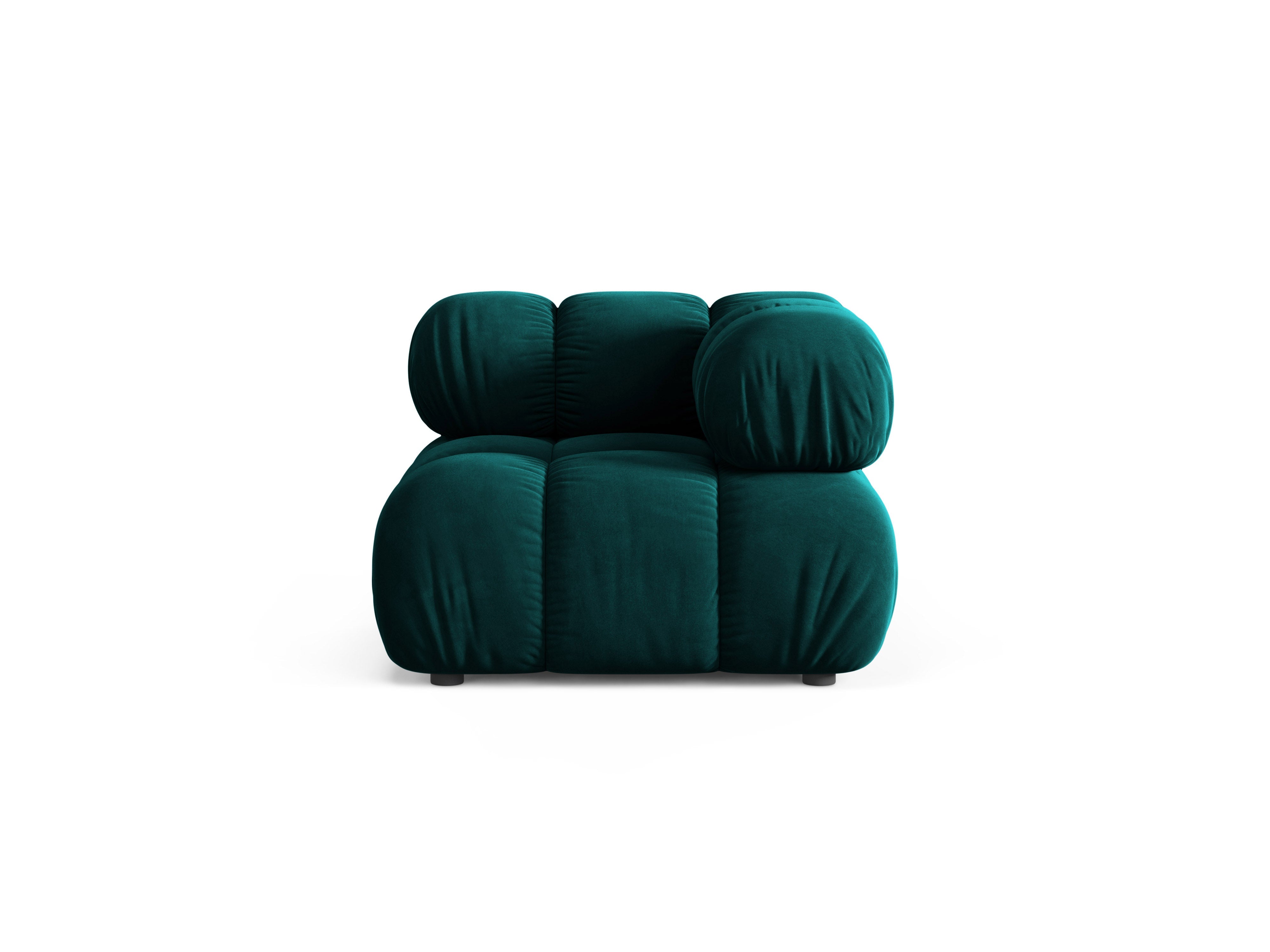 BELLIS Modular Sofa - Deep Corner Module in Petrol Velvet