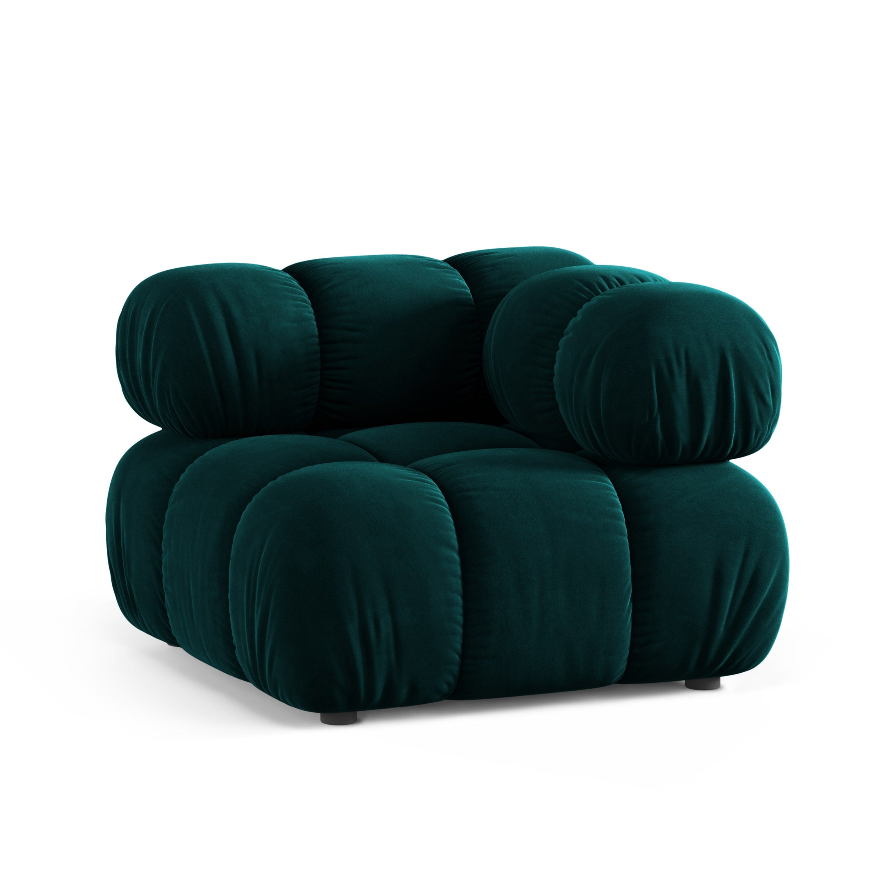 BELLIS Modular Sofa - Deep Corner Module in Petrol Velvet