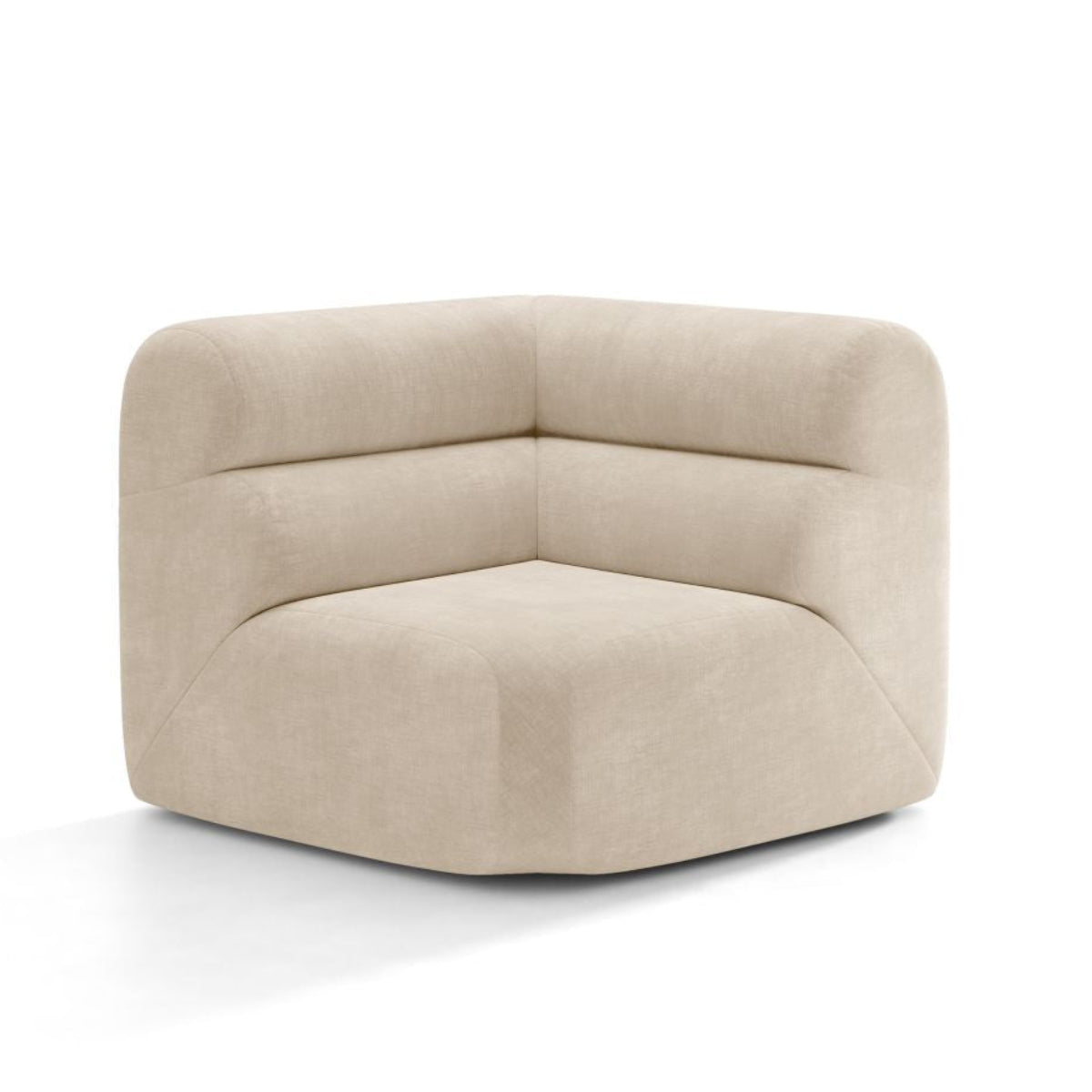 NEO Modular Sofa - Light Beige Chenille Corner Module