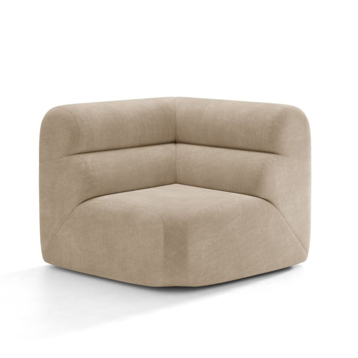 NEO Modular Sofa - Beige Chenille Corner Module