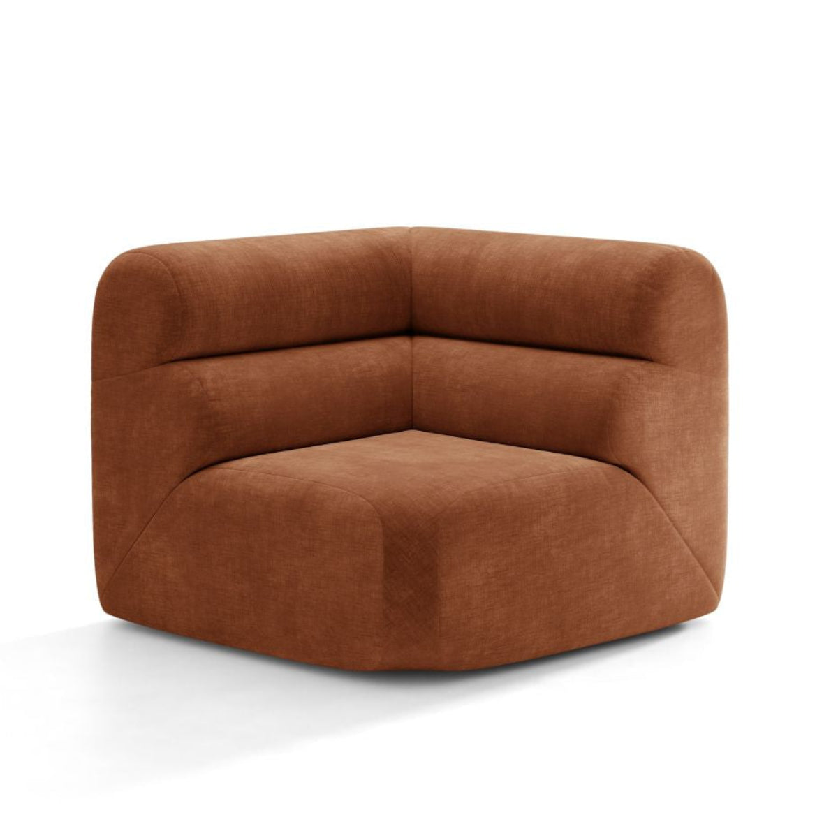NEO Modular Sofa - Brick Corner Module in Chenille