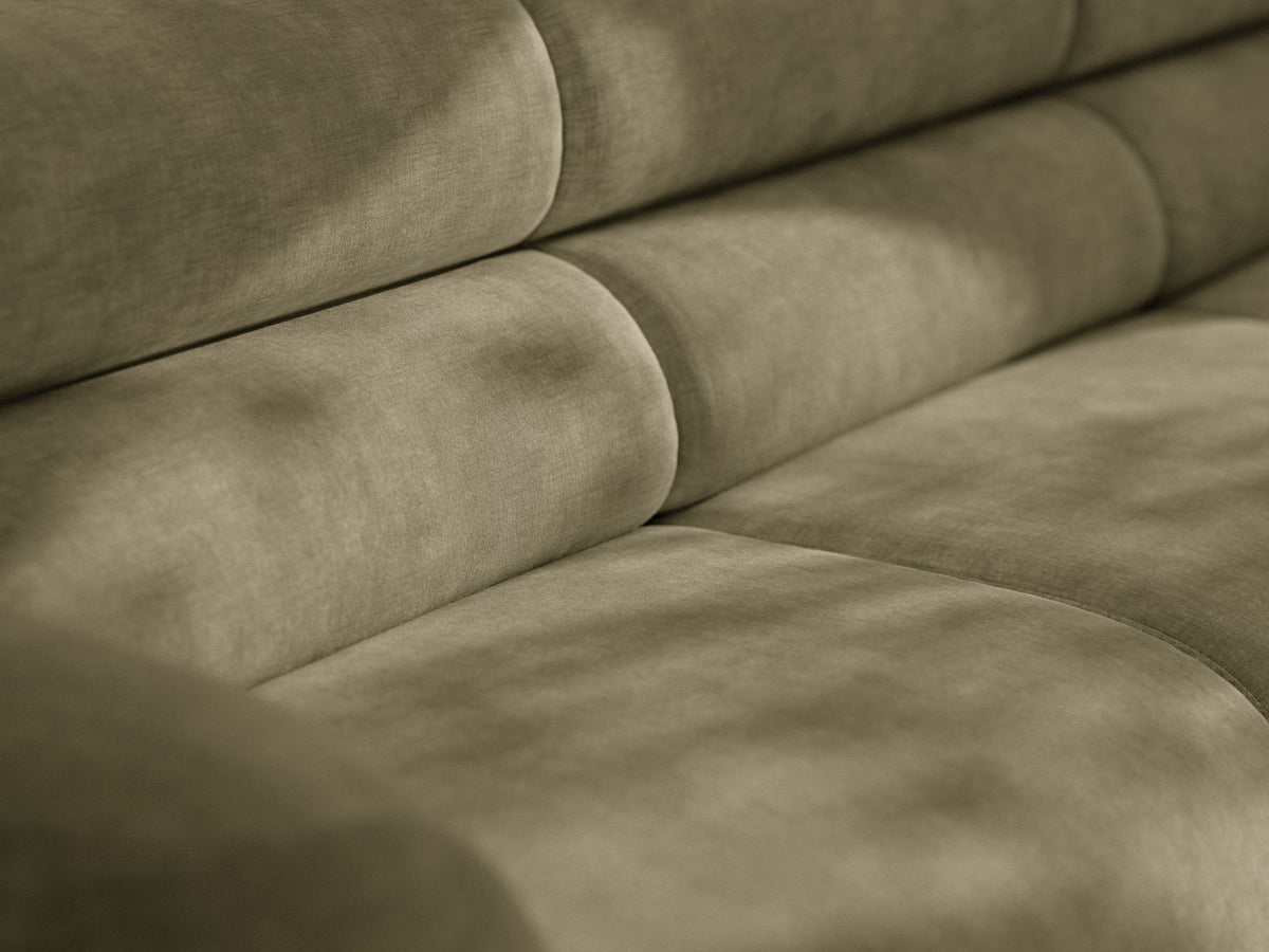 NEO Modular Sofa - Olive Green Chenille Corner Module