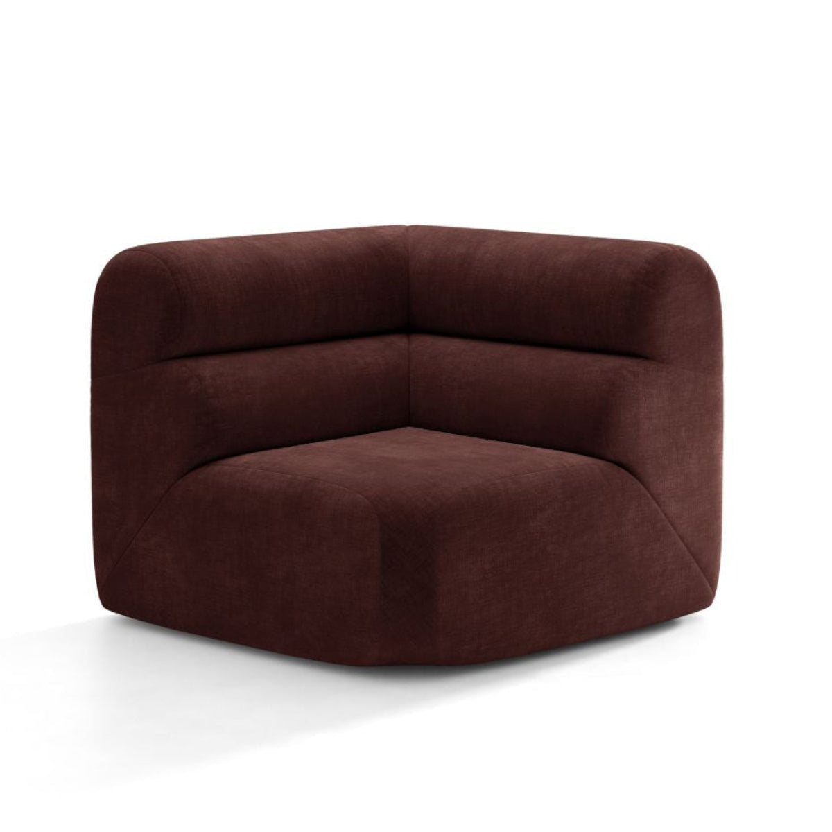 NEO Modular Sofa - Cherry Chenille Corner Module