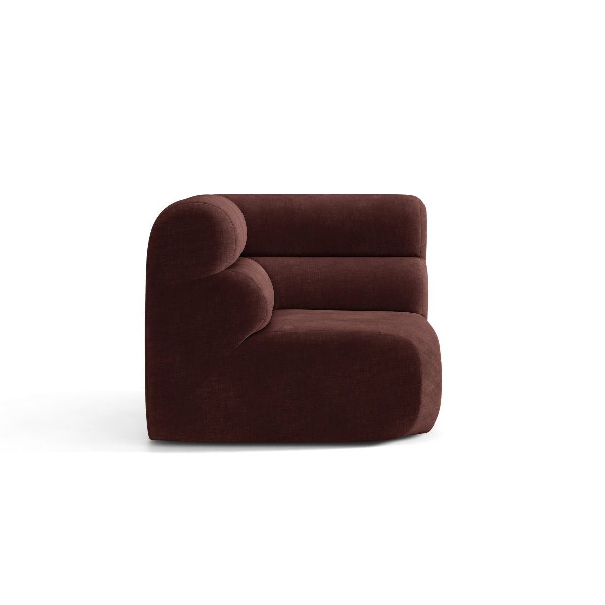 NEO Modular Sofa - Cherry Chenille Corner Module