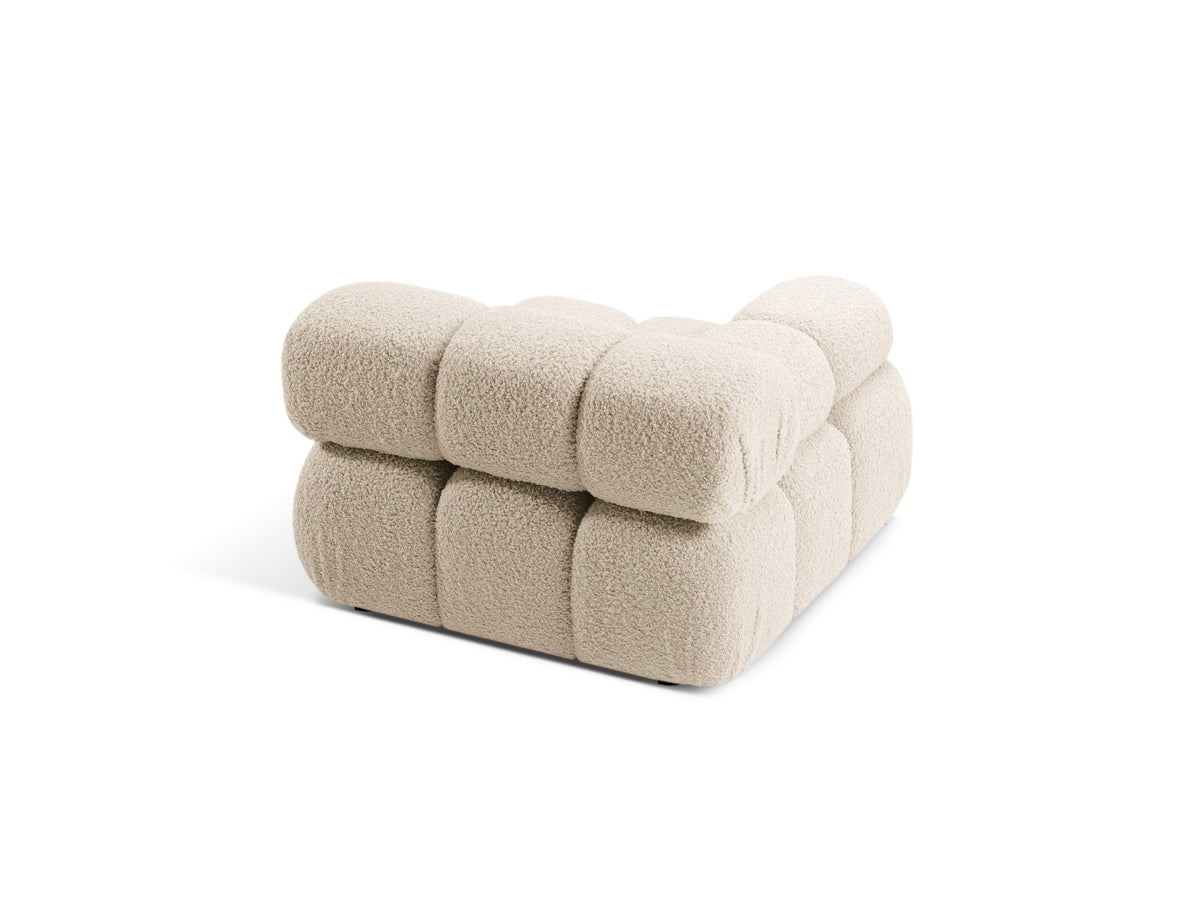 BELLIS Modular Sofa - Left-Side Beige Boucle Module