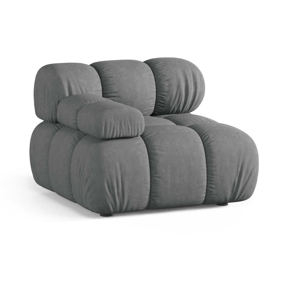 BELLIS Modular Sofa - Left-Side Module in Gray
