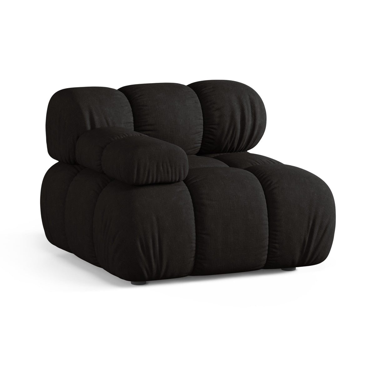 BELLIS Modular Sofa - Left-Side Module in Black
