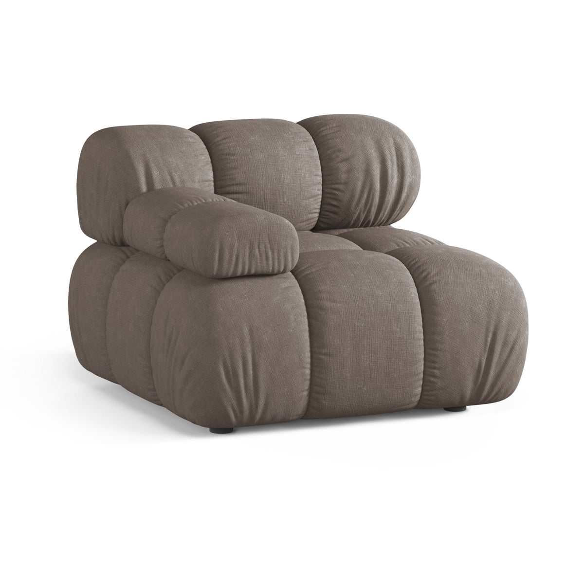 BELLIS Modular Sofa - Left Module in Dark Cappuccino